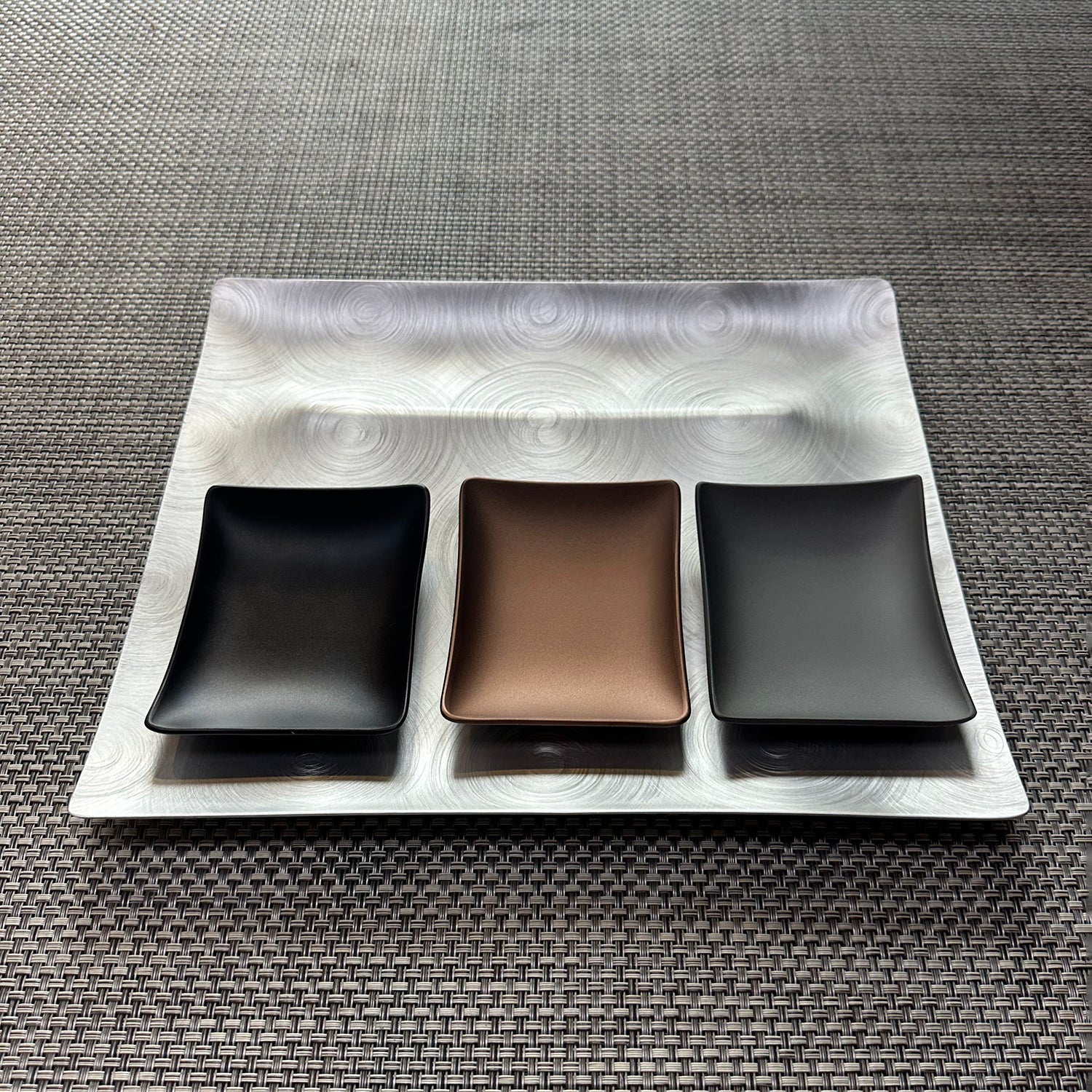 fink | tapas condiment tray | mocha - Image 2