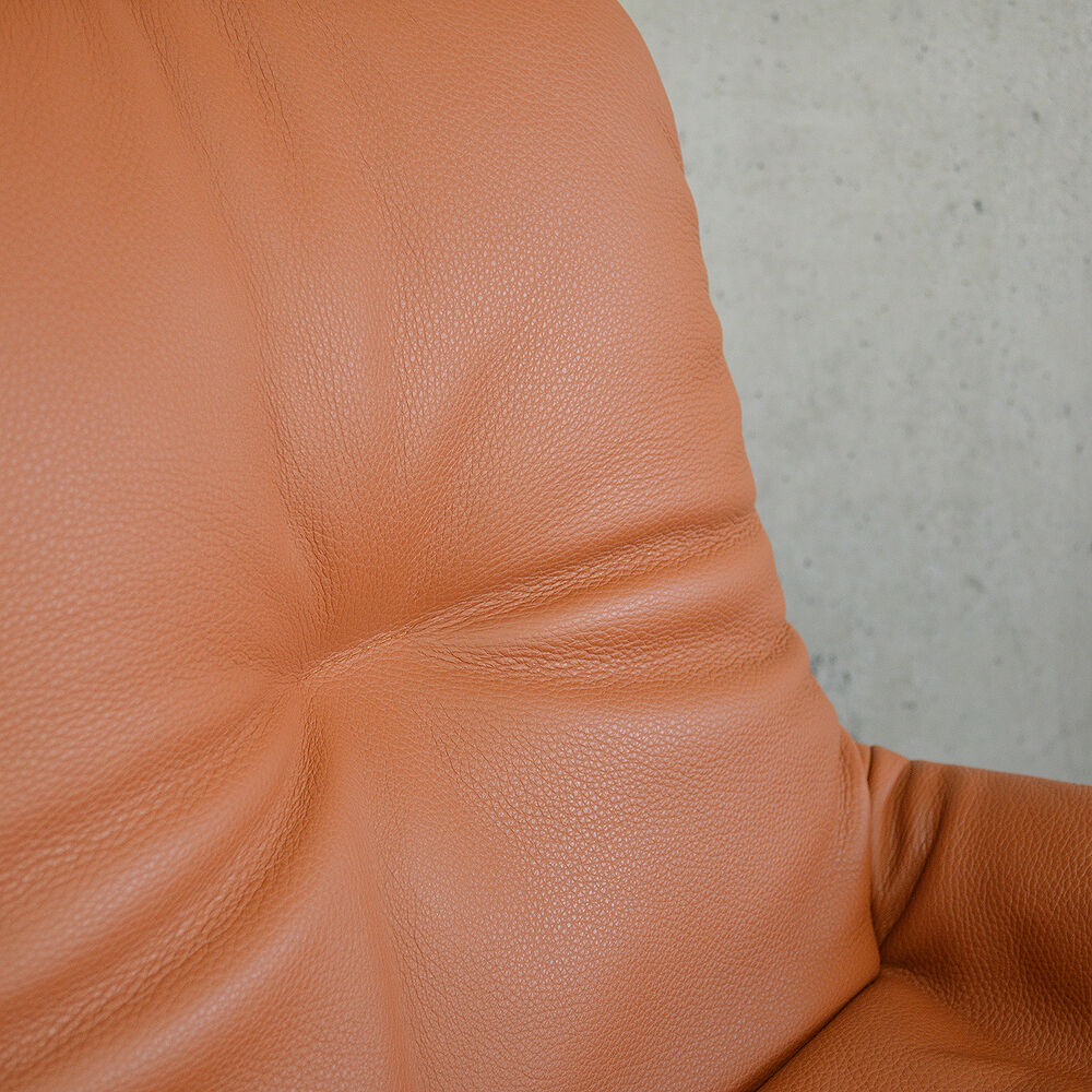 freifrau | leya armchair low | wire frame | cairo cognac leather - Image 4