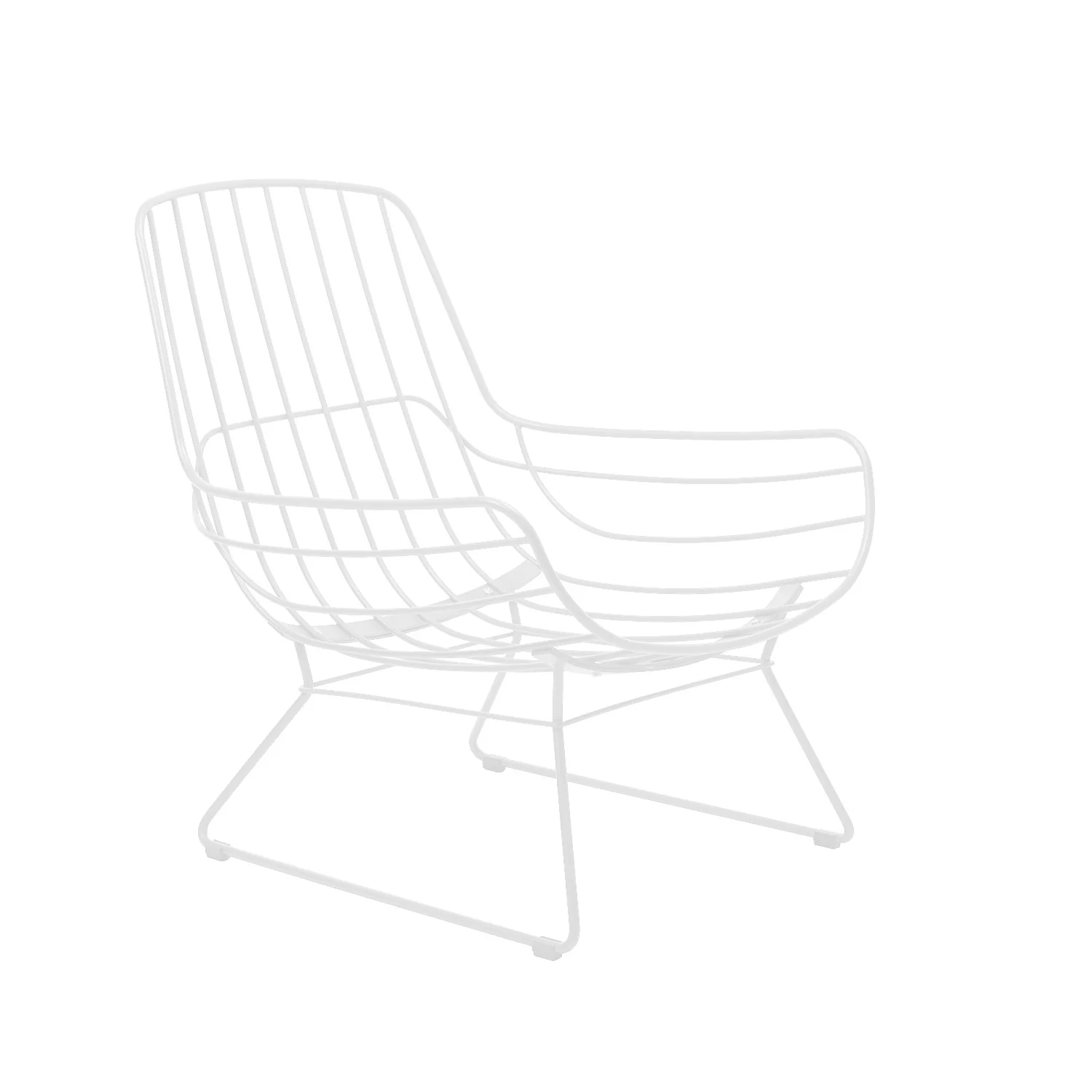 freifrau | leyasol lounge chair FRAME ONLY | traffic white