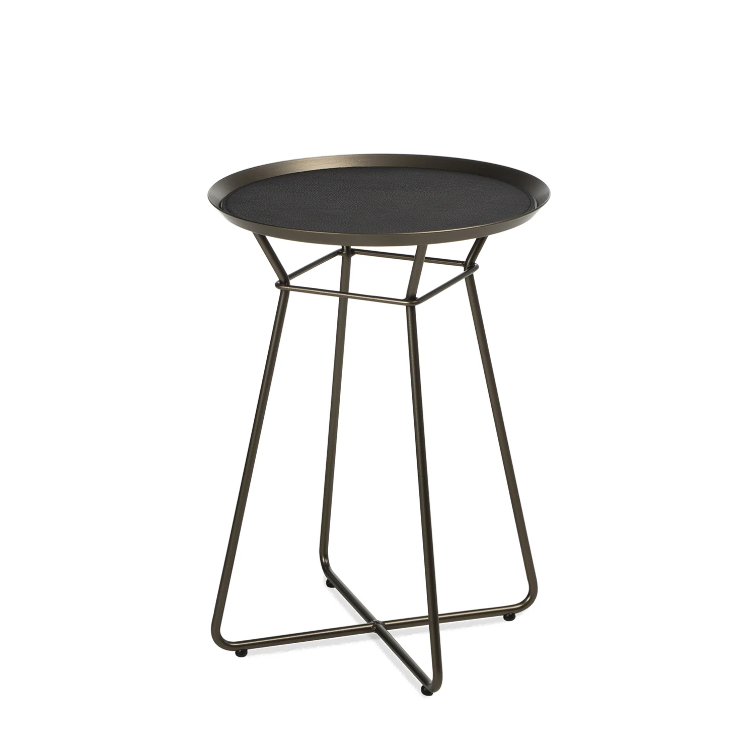 freifrau | leyasol outdoor coffee table | small | steel bronze glaze - Image 4