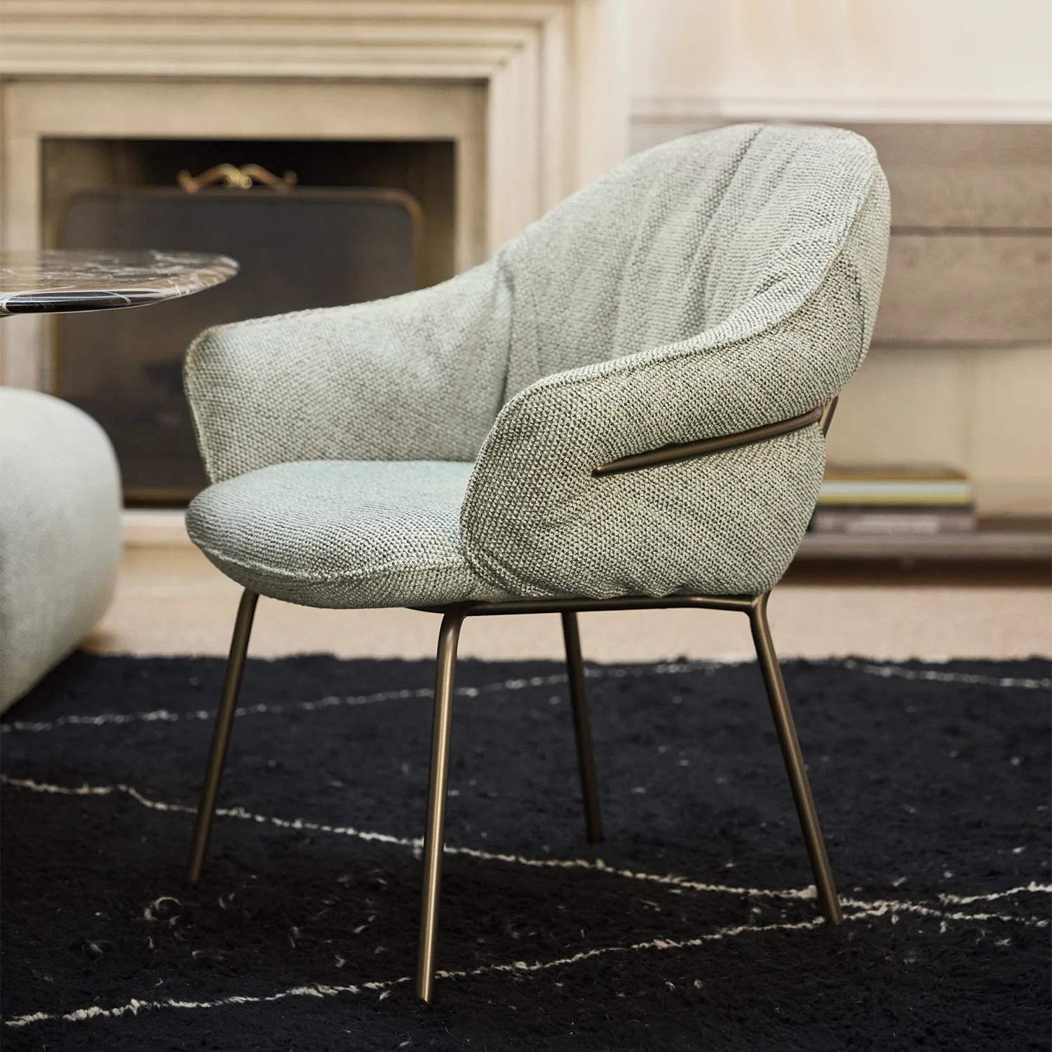 freifrau | low dining | marie armchair | adora walnut leather - Image 8