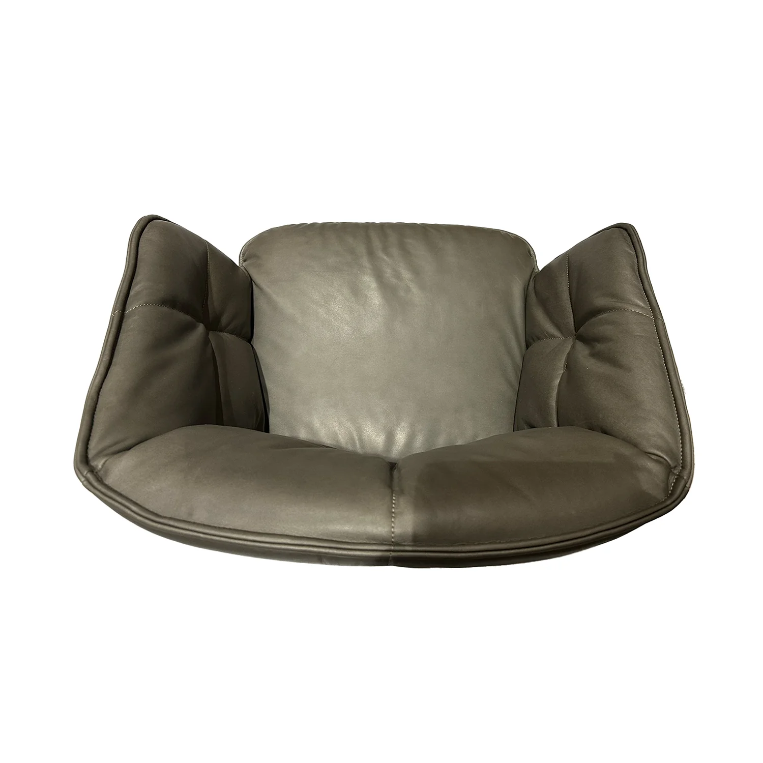 freifrau | low dining | marla armchair high | wire frame | adora walnut leather - Image 6