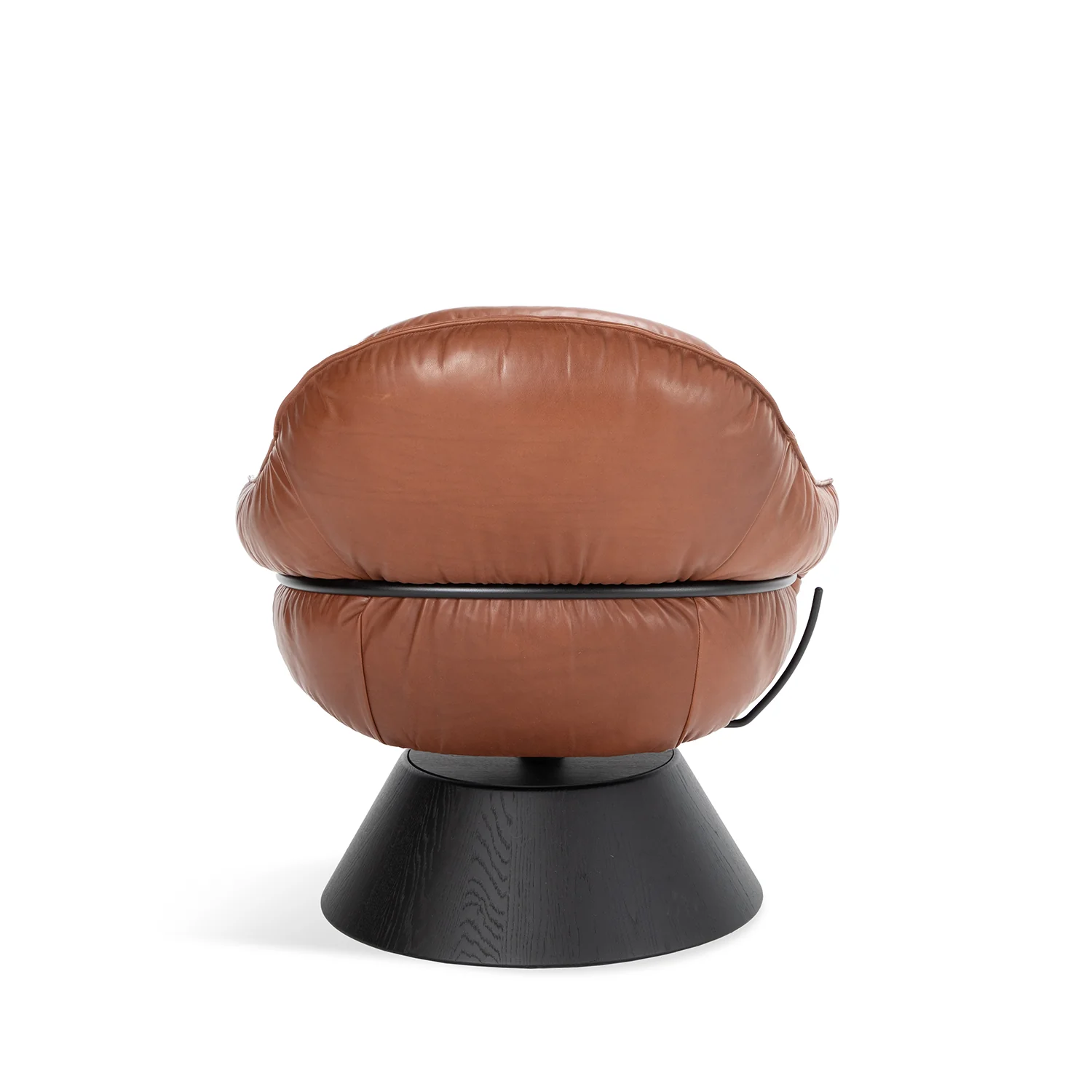 freifrau | marie lounge chair low | cone frame | adora kandis leather - Image 3