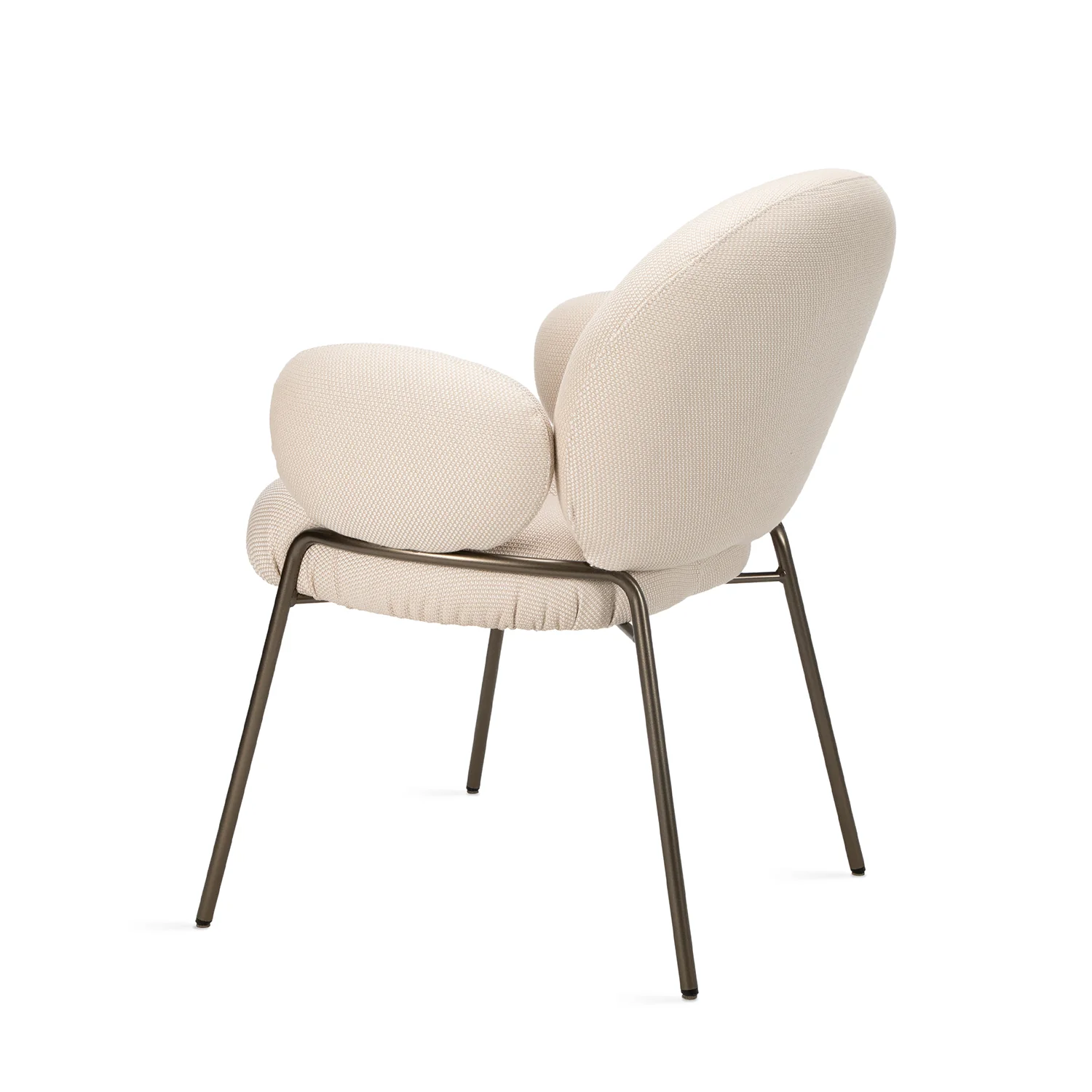 freifrau | nana outdoor armchair high | lopi fabric + steel bronze glaze frame - Image 3