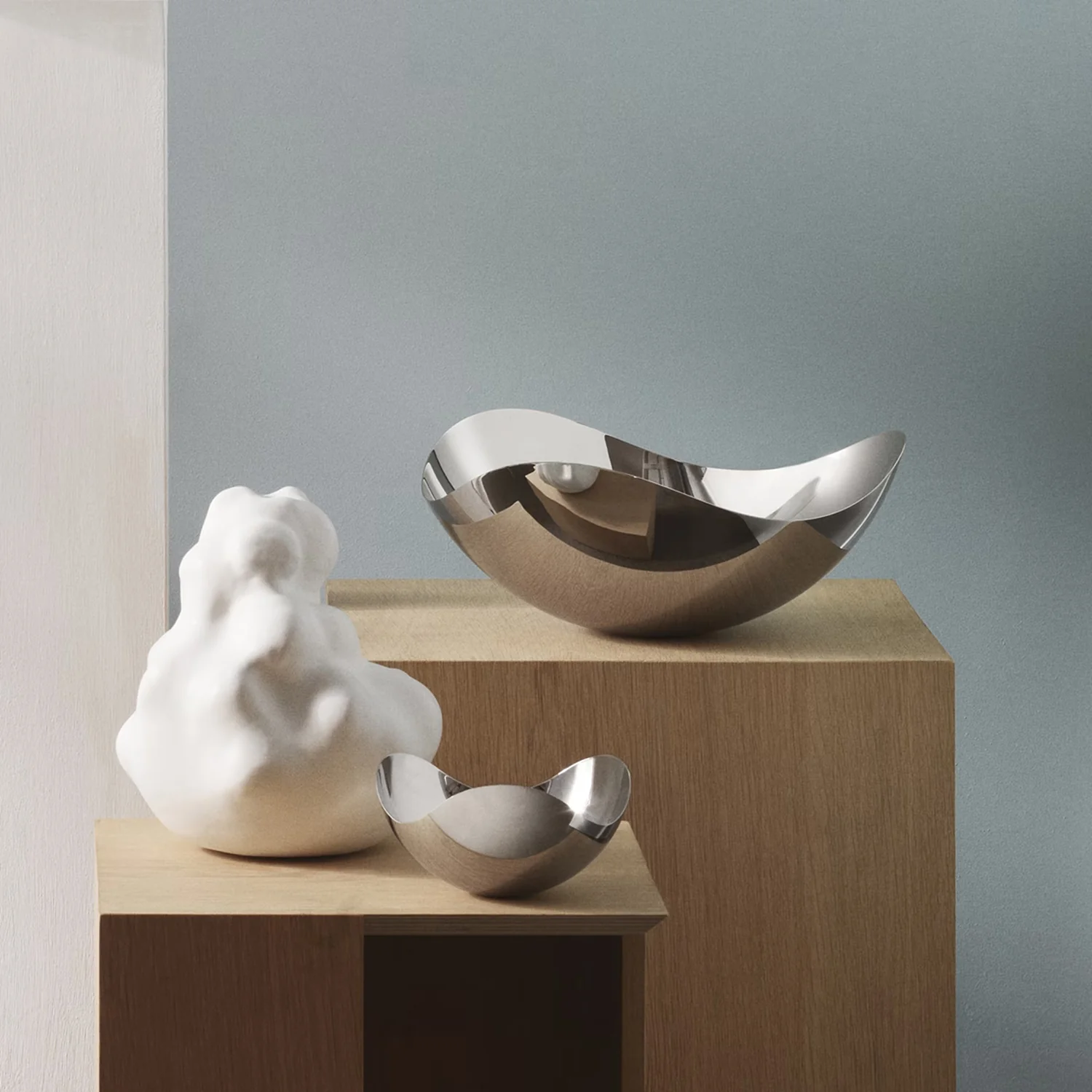 georg jensen | bloom mirror bowl | small - Image 3