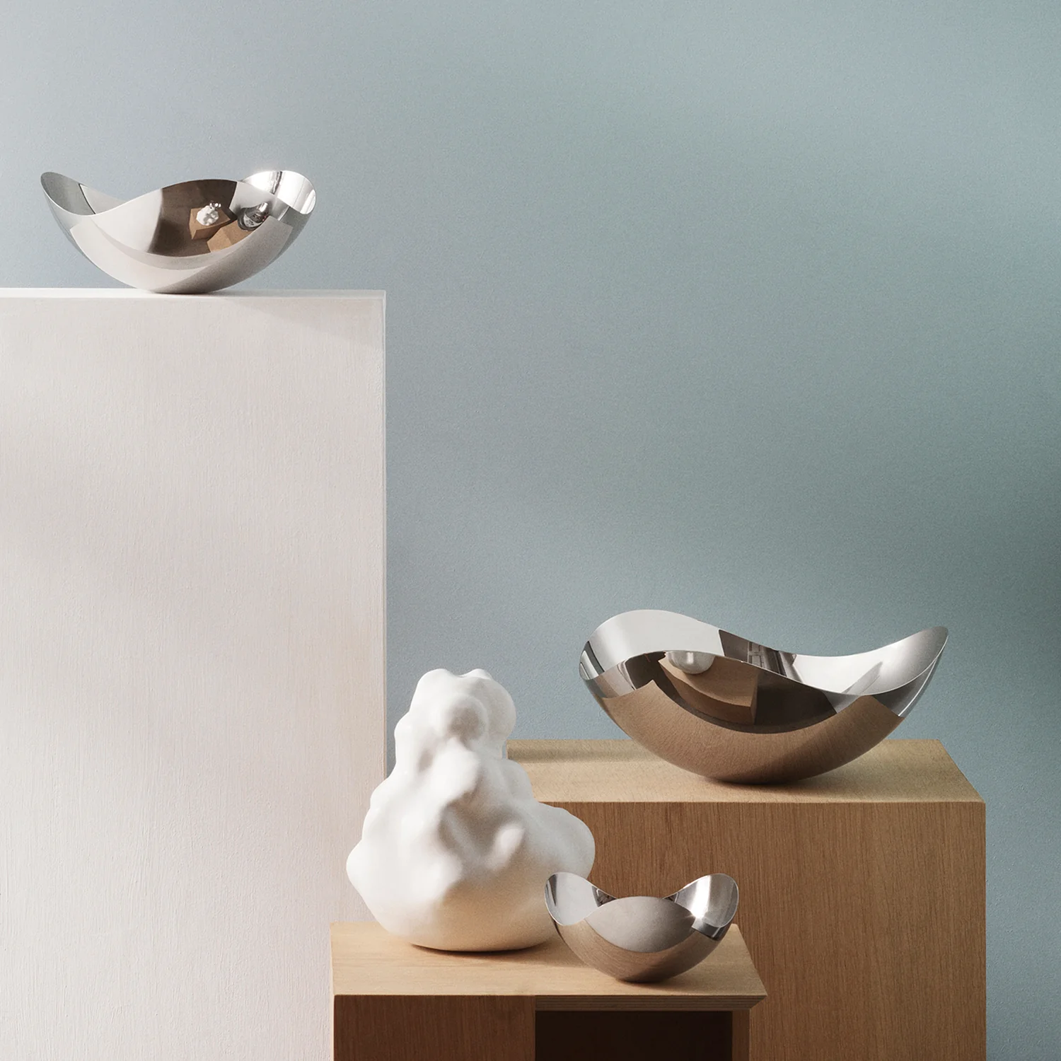 georg jensen | bloom mirror bowl | small - Image 5