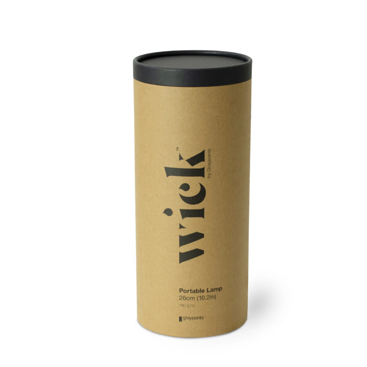 graypants | wick portable table lamp | black 26cm - Image 10