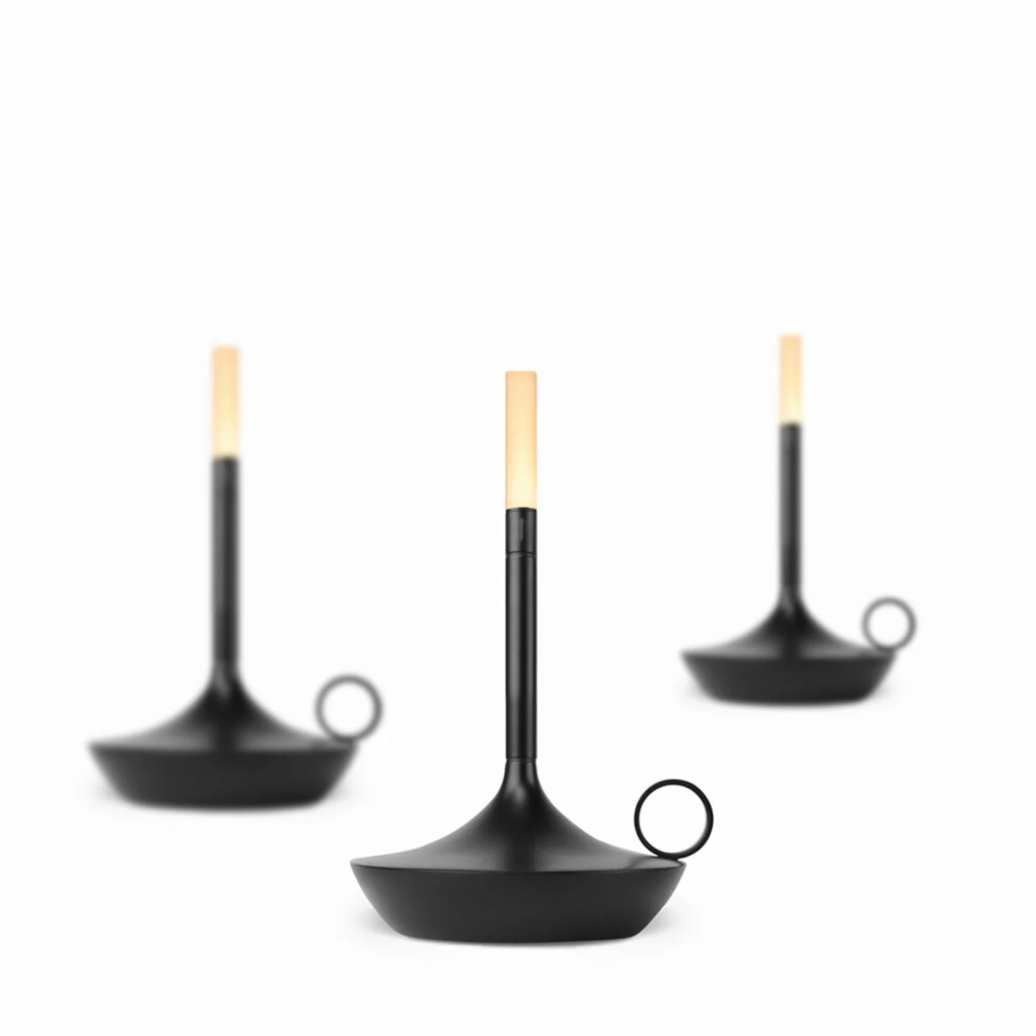 graypants | wick portable table lamp | black 16cm - Image 3