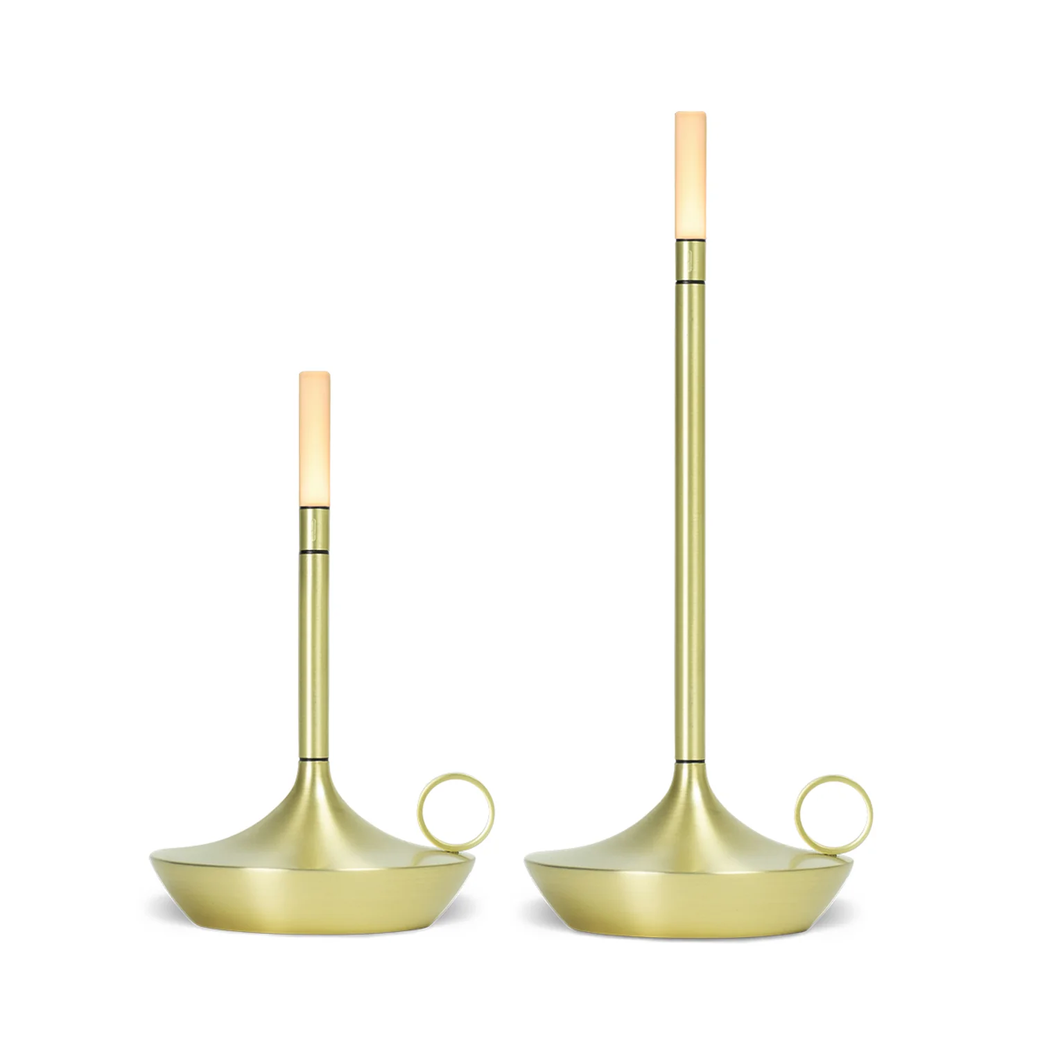 graypants | wick portable table lamp | brass 16.5cm - Image 10