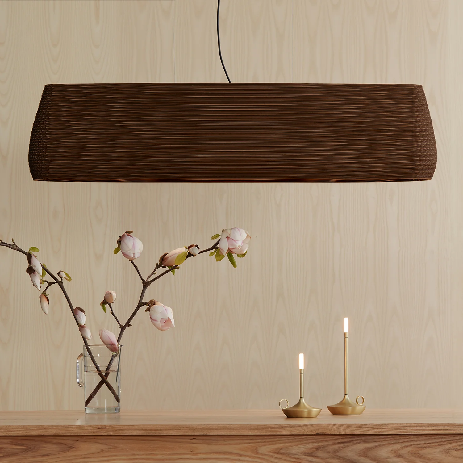 graypants | wick portable table lamp | brass 16.5cm - Image 11