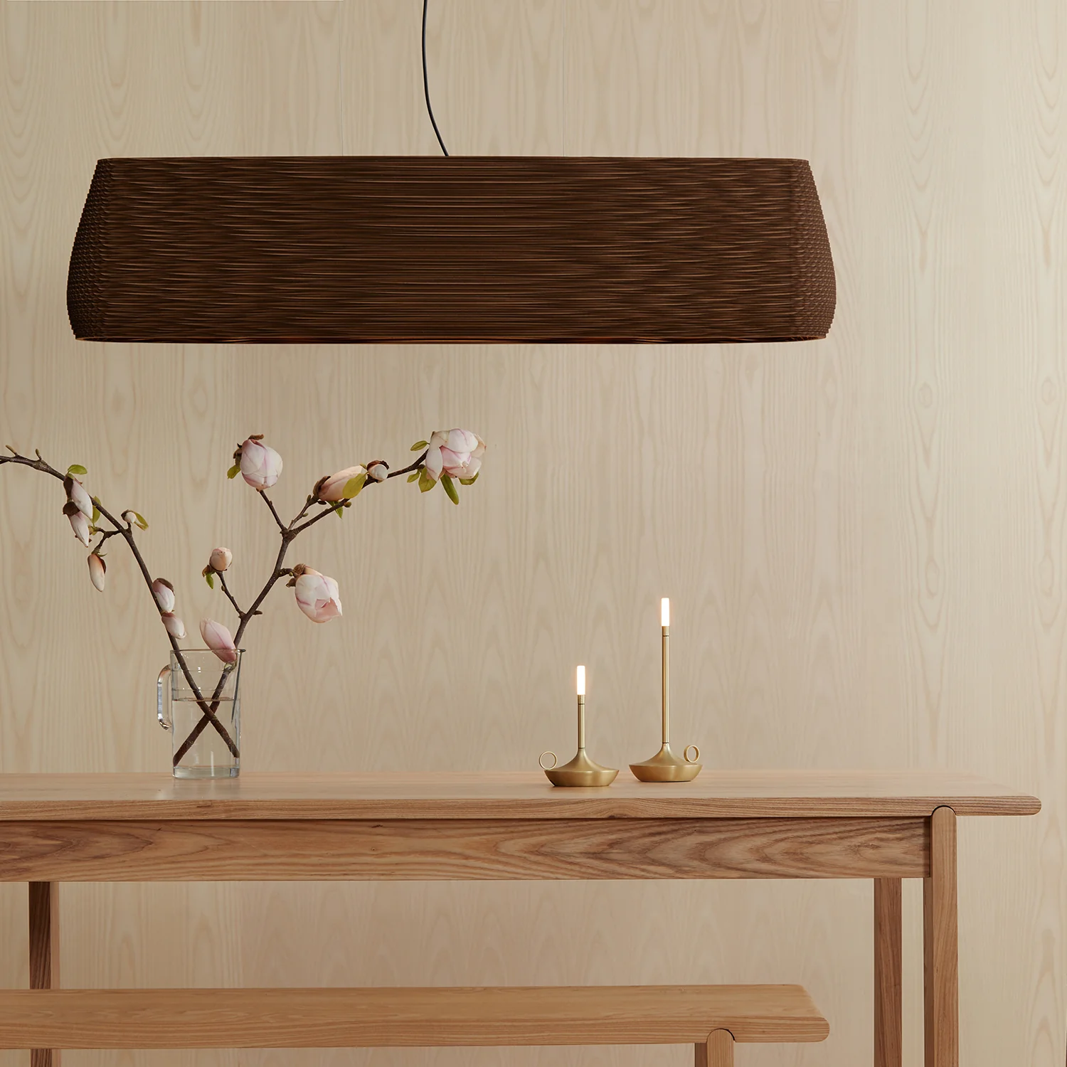 graypants | wick portable table lamp | brass 16.5cm - Image 12