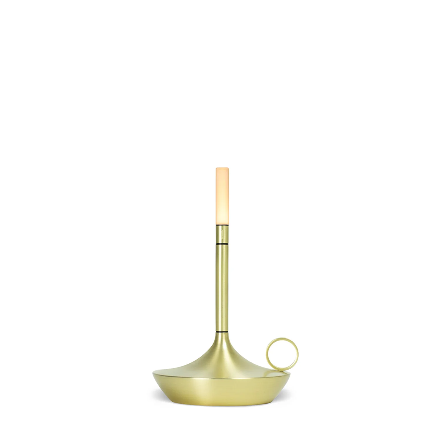 graypants | wick portable table lamp | brass 16.5cm - Image 3