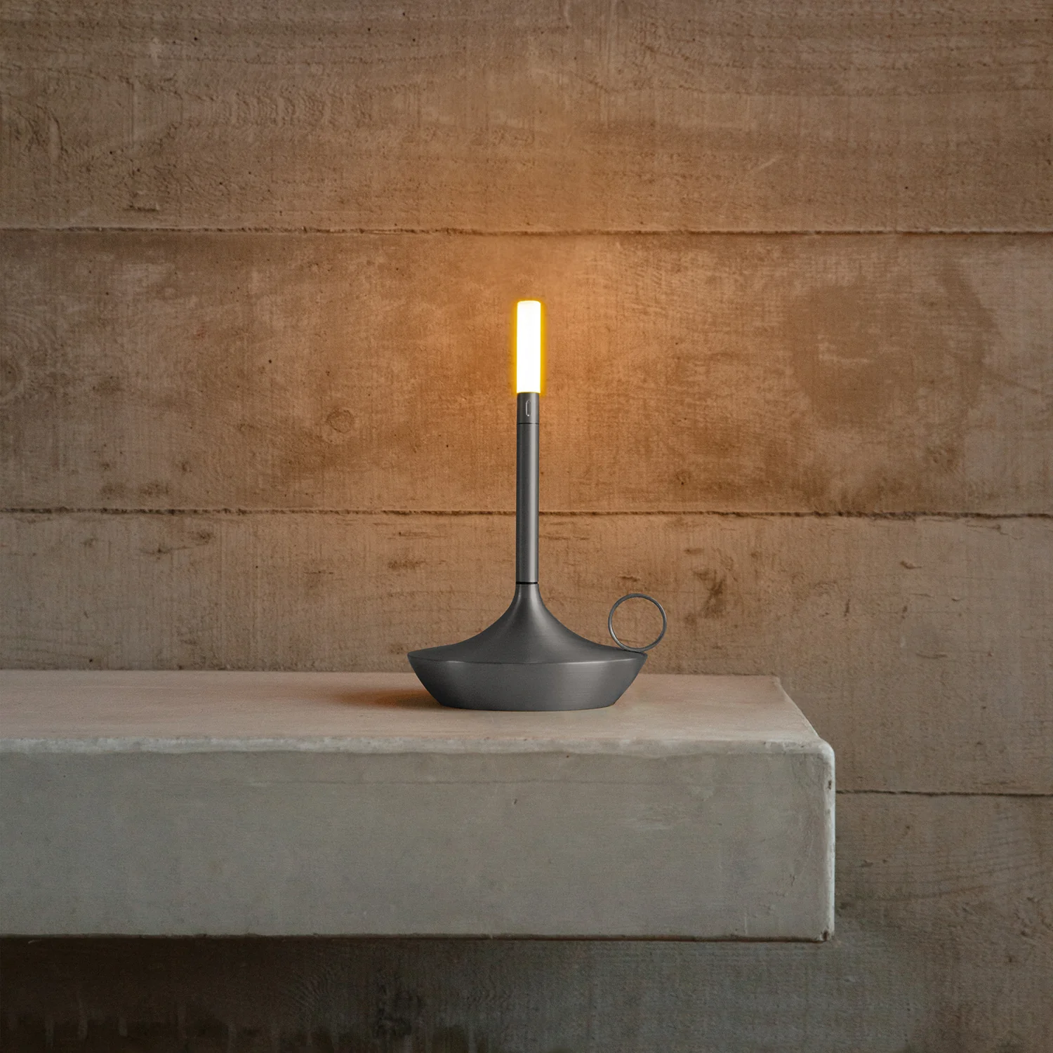graypants | wick portable table lamp | graphite 16.5cm - Image 4