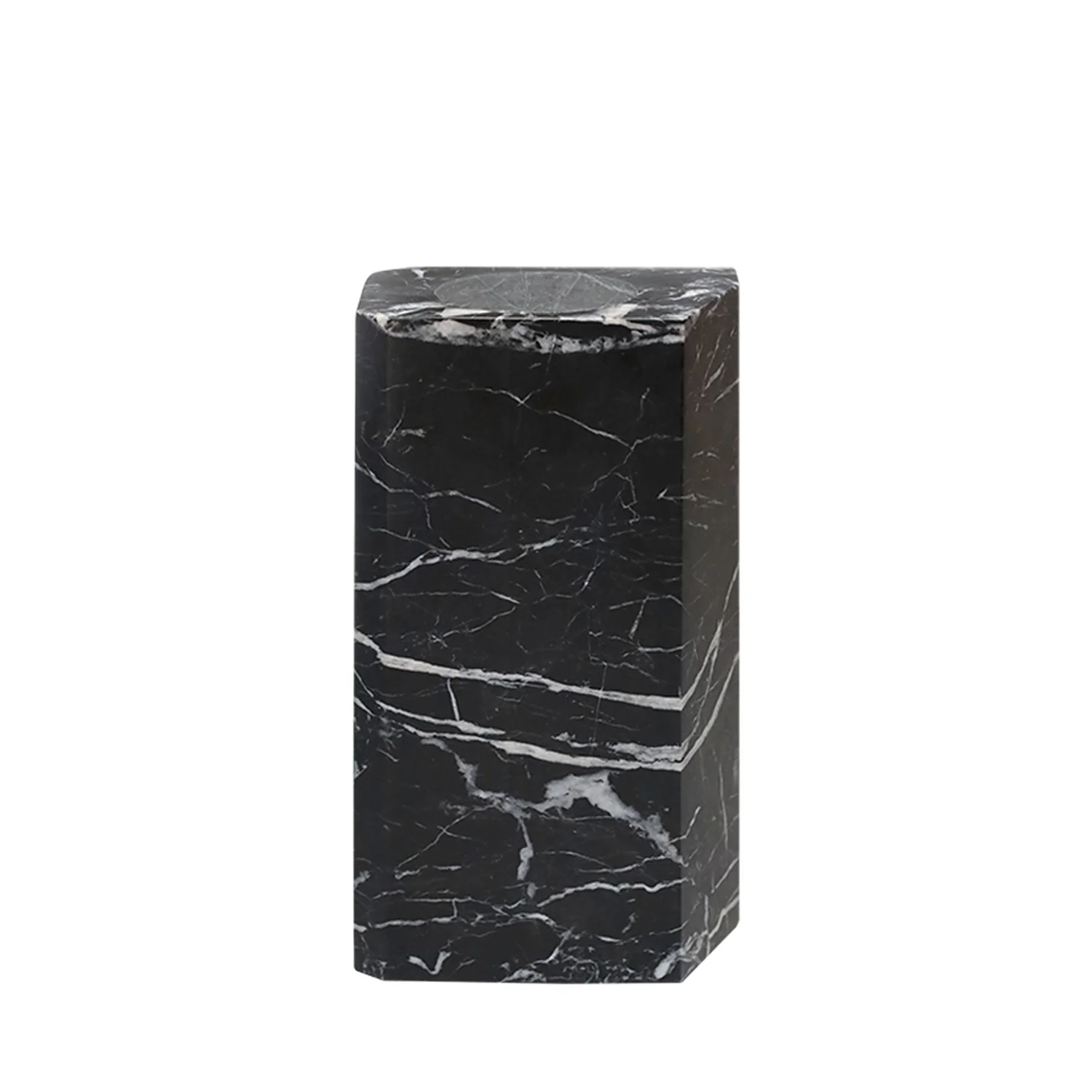 greg natale | 1978 marble vase | nero antico