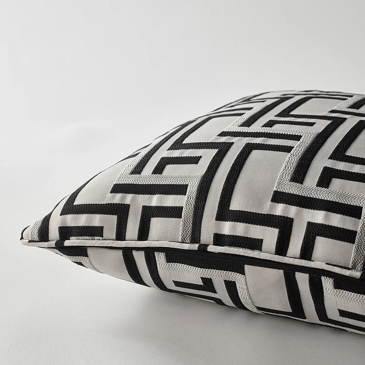 greg natale | forbes cushion | black + grey - DC - Image 3