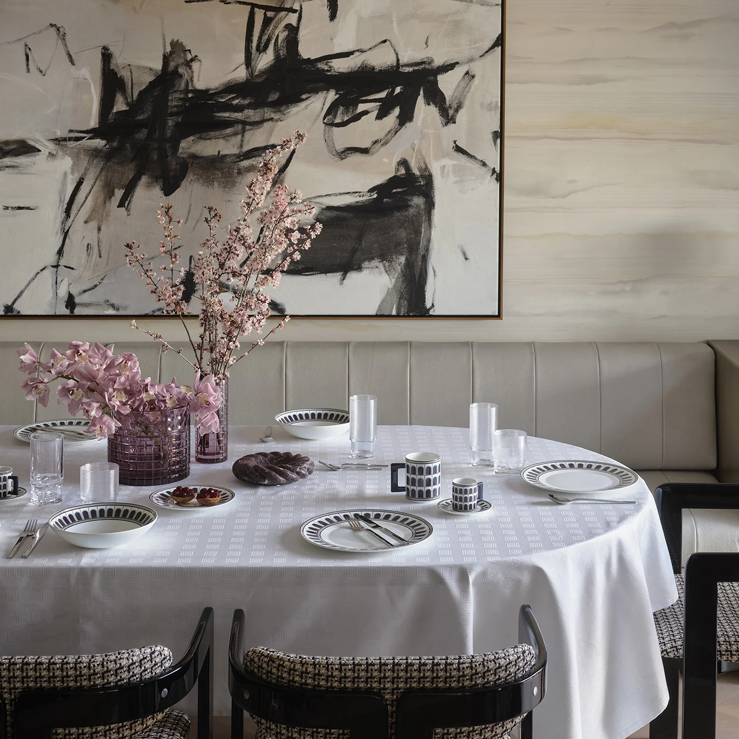 greg natale | palazzo dinner plate | navy ~ DC - Image 4