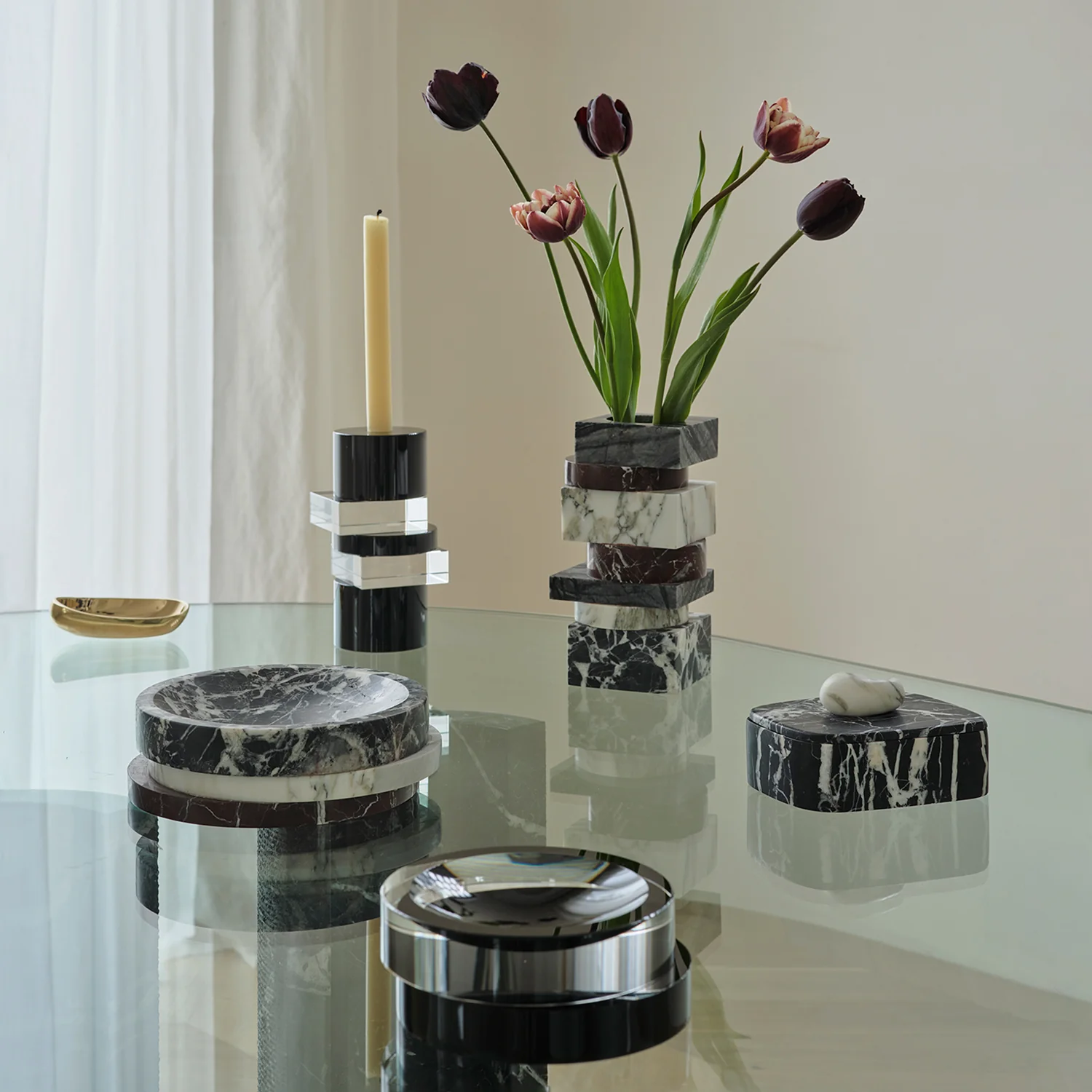 greg natale | pietra box | antico + arabescato marble - DC - Image 5
