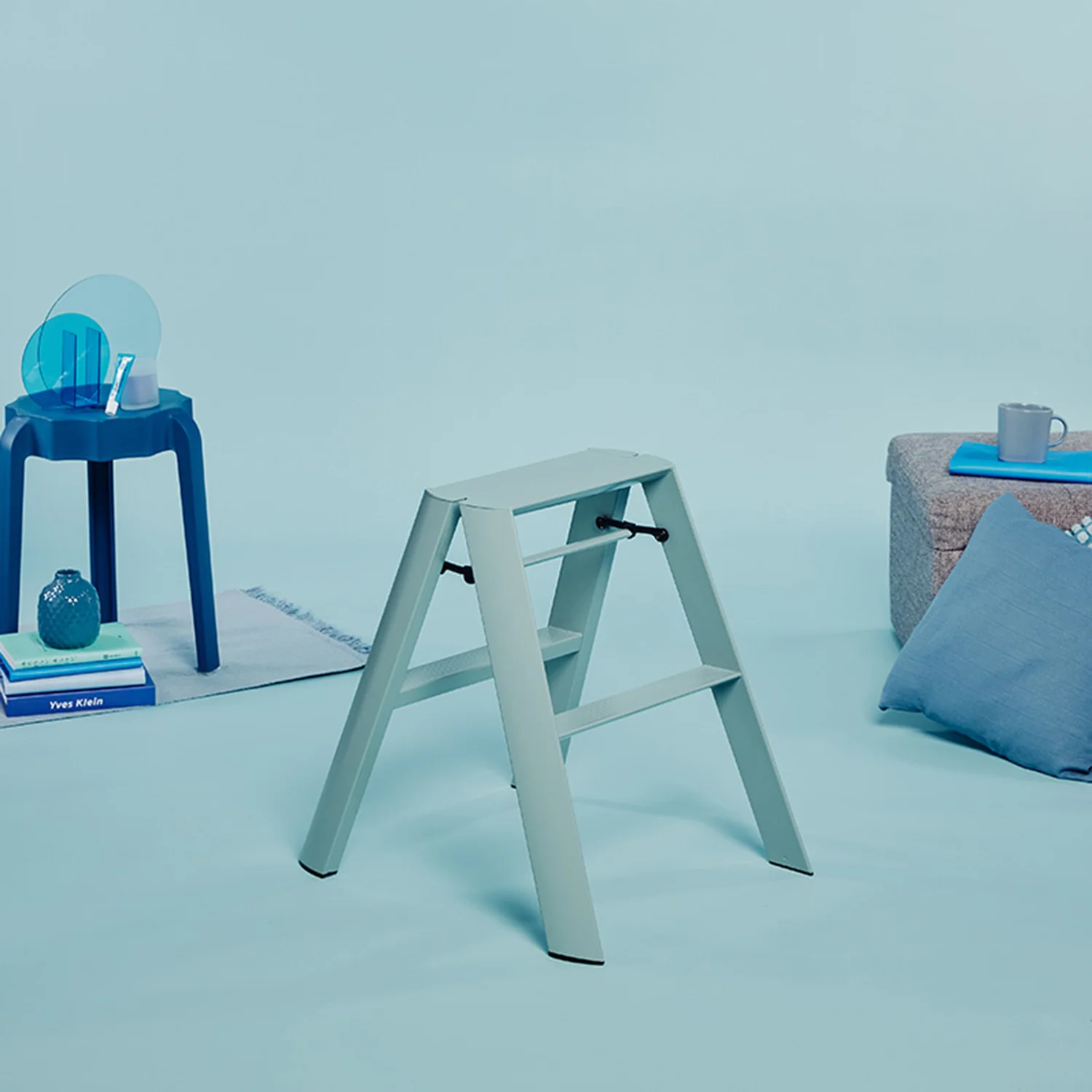 hasegawa | lucano 2 step ladder | dusty mint - Image 3