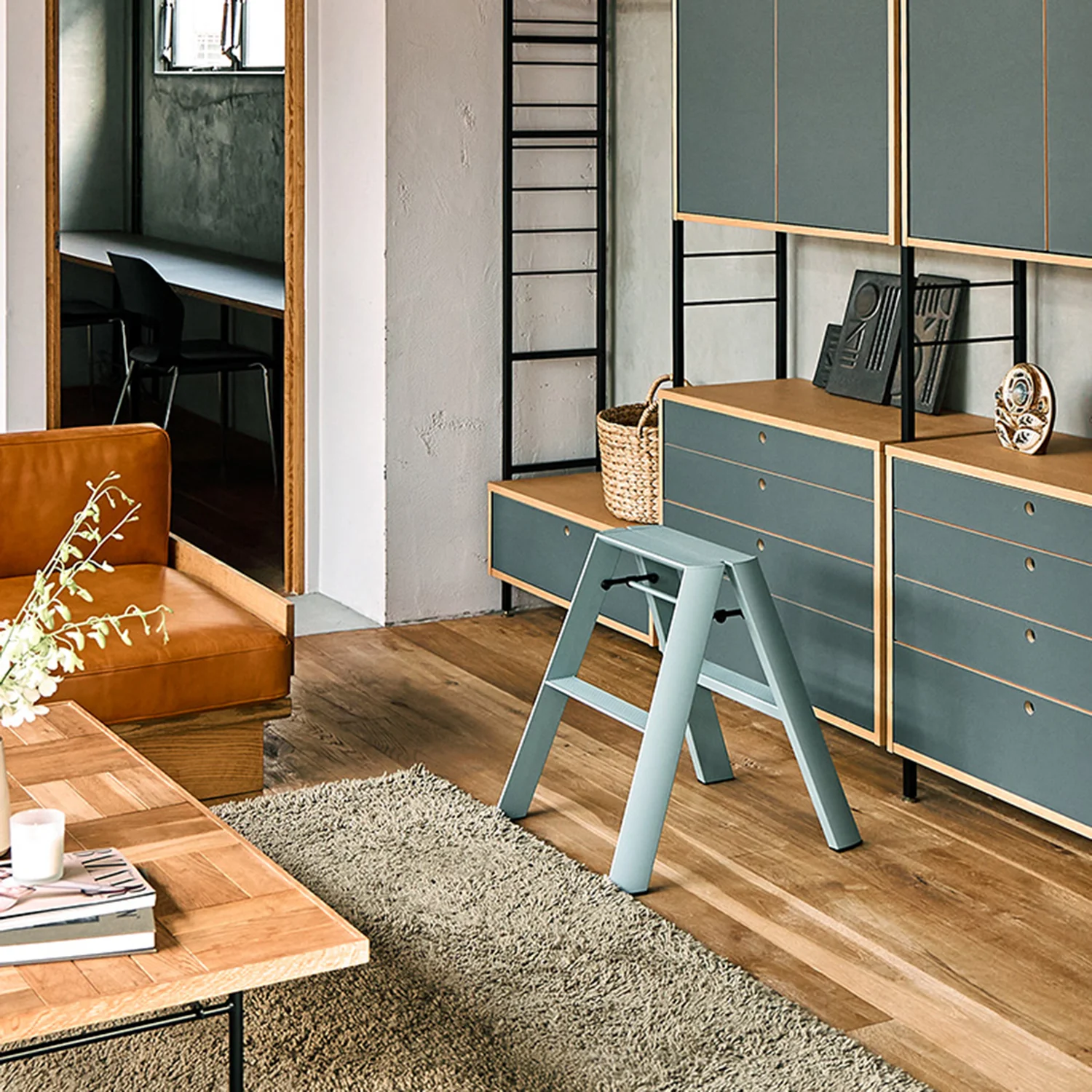 hasegawa | lucano 2 step ladder | dusty mint - Image 4