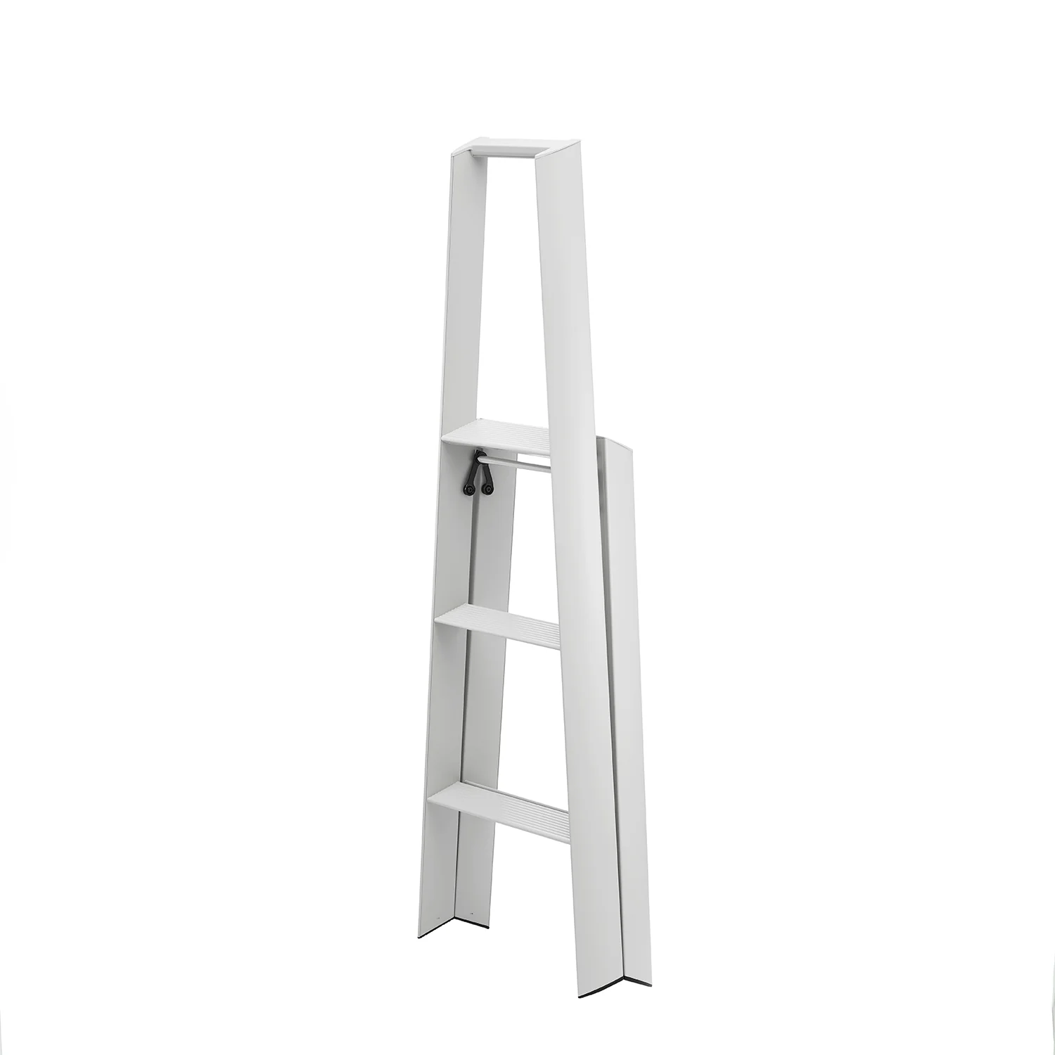 hasegawa | lucano 3 step ladder | crystal grey - Image 2
