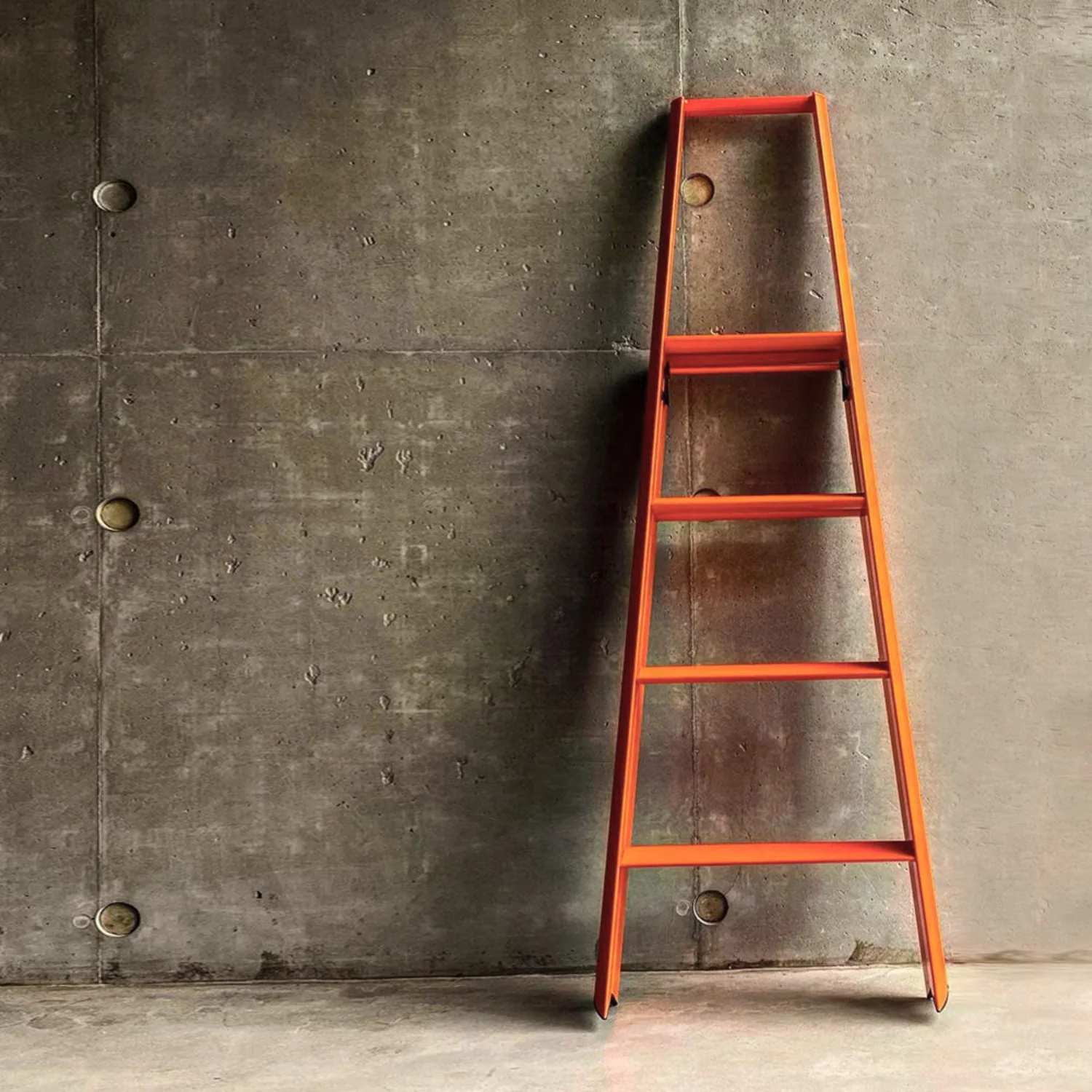 hasegawa | lucano 4 step ladder | orange - Image 4