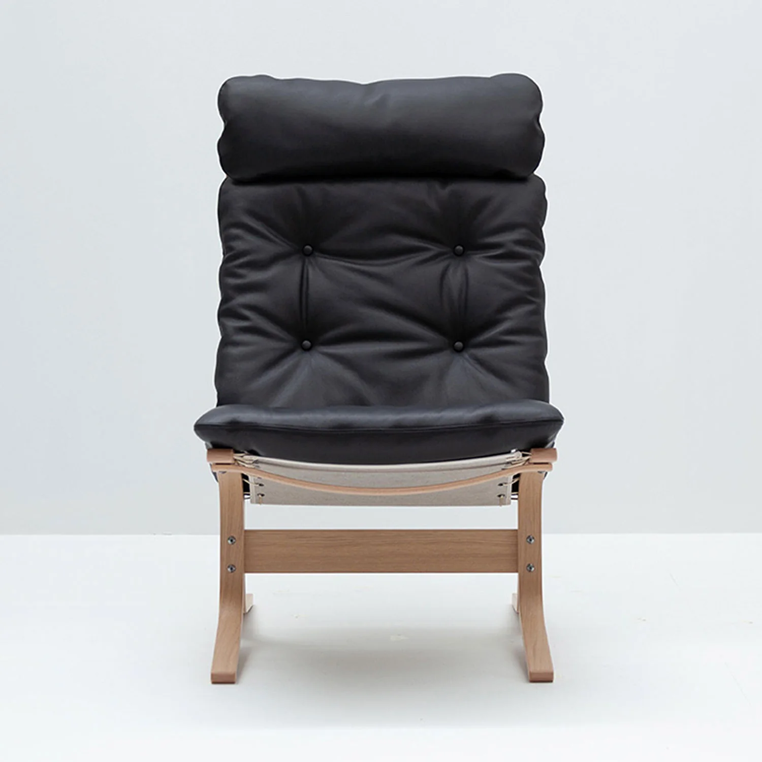 hjelle | siesta classic 300 chair | high back | oak + hemsen HA19 leather - Image 4