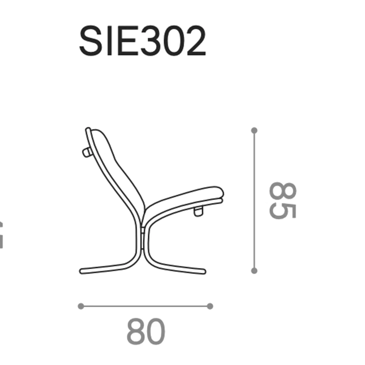 hjelle | siesta classic 302 chair | low back | oak + rustical tan leather - Image 8