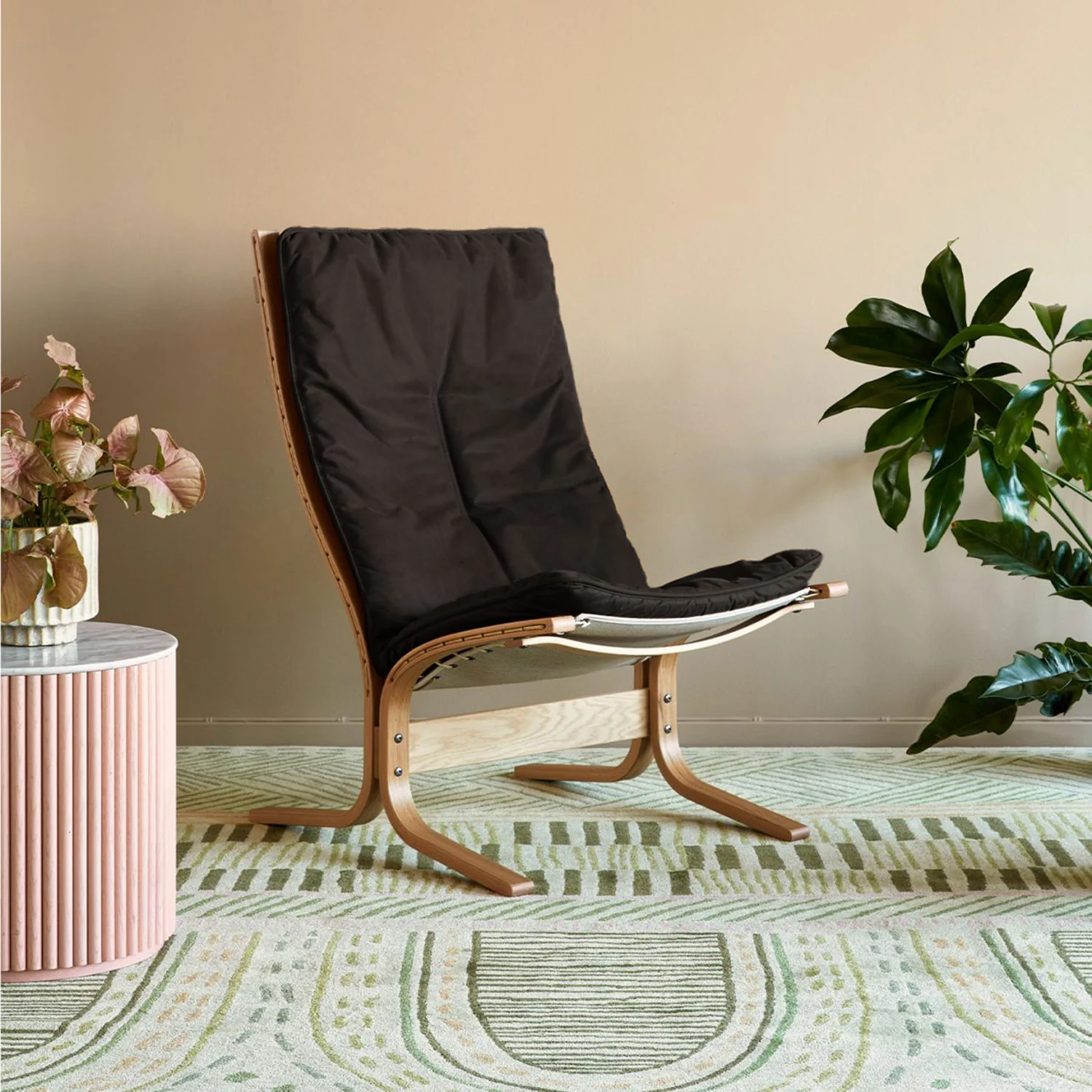 hjelle | siesta fiora 305 chair | high back | oak + hemsen HA19 leather - Image 2