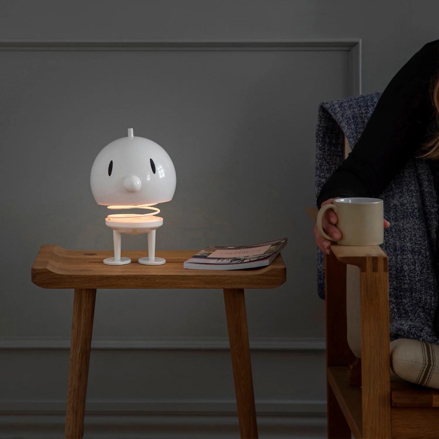 hoptimist | bumble LED portable lamp | white extra large - Image 8
