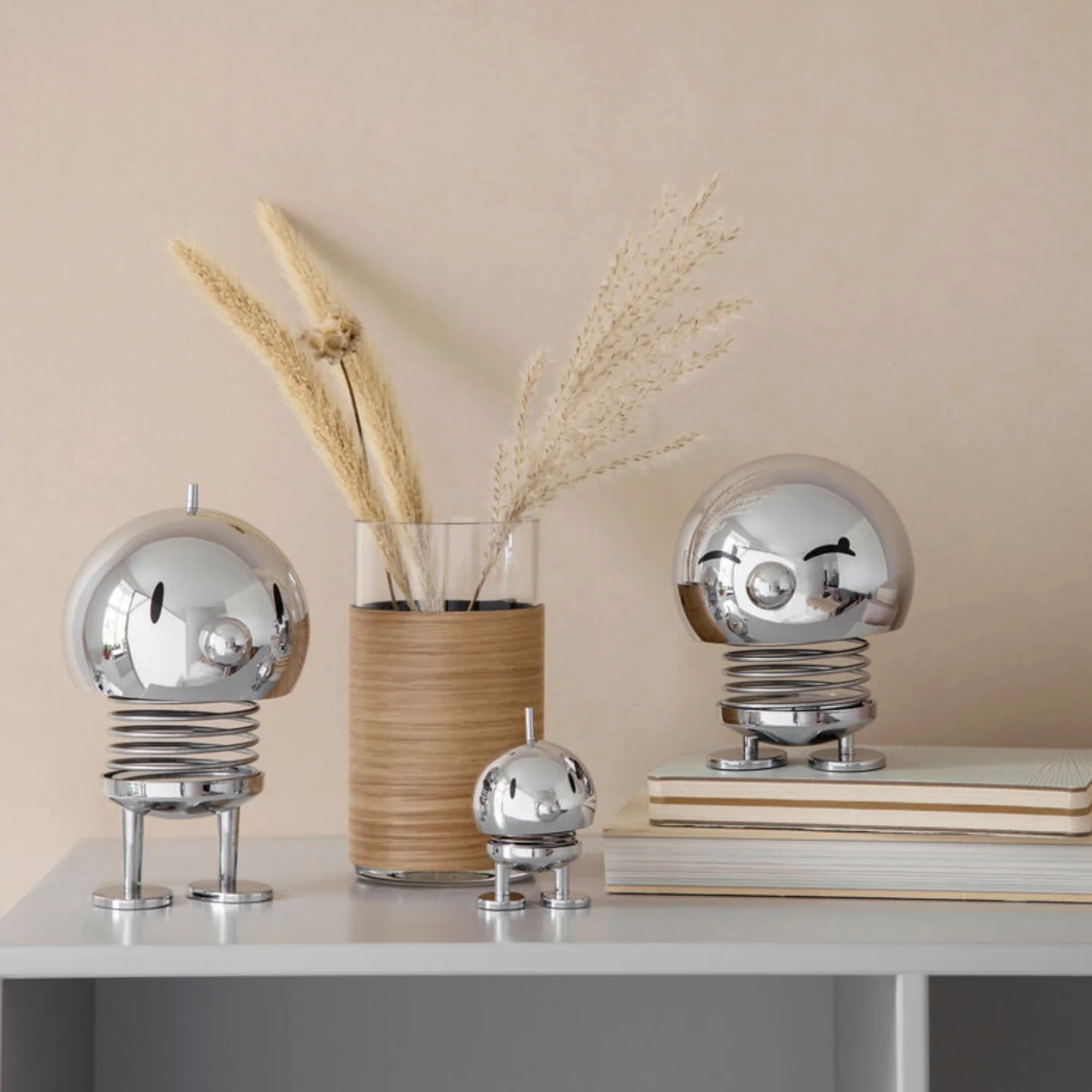 hoptimist | cordless led lamp | chrome large - Image 3