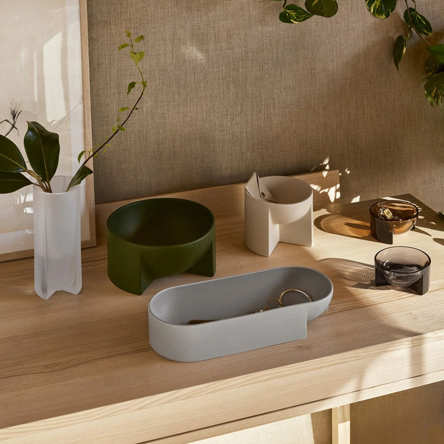 iittala | kuru vase | frosted clear - DC - Image 3