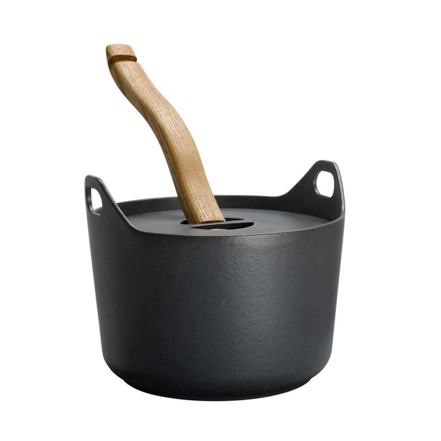 iittala | sarpaneva cast iron casserole | round 3 litre - Image 6