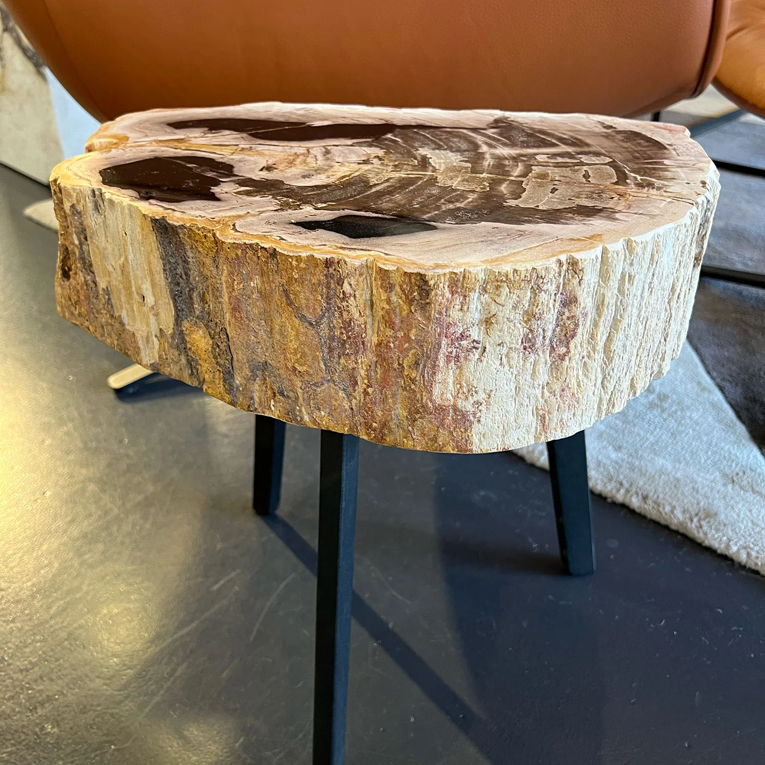 janua | bc 05 stomp stone table | 40cm | beige black 13 - Image 8