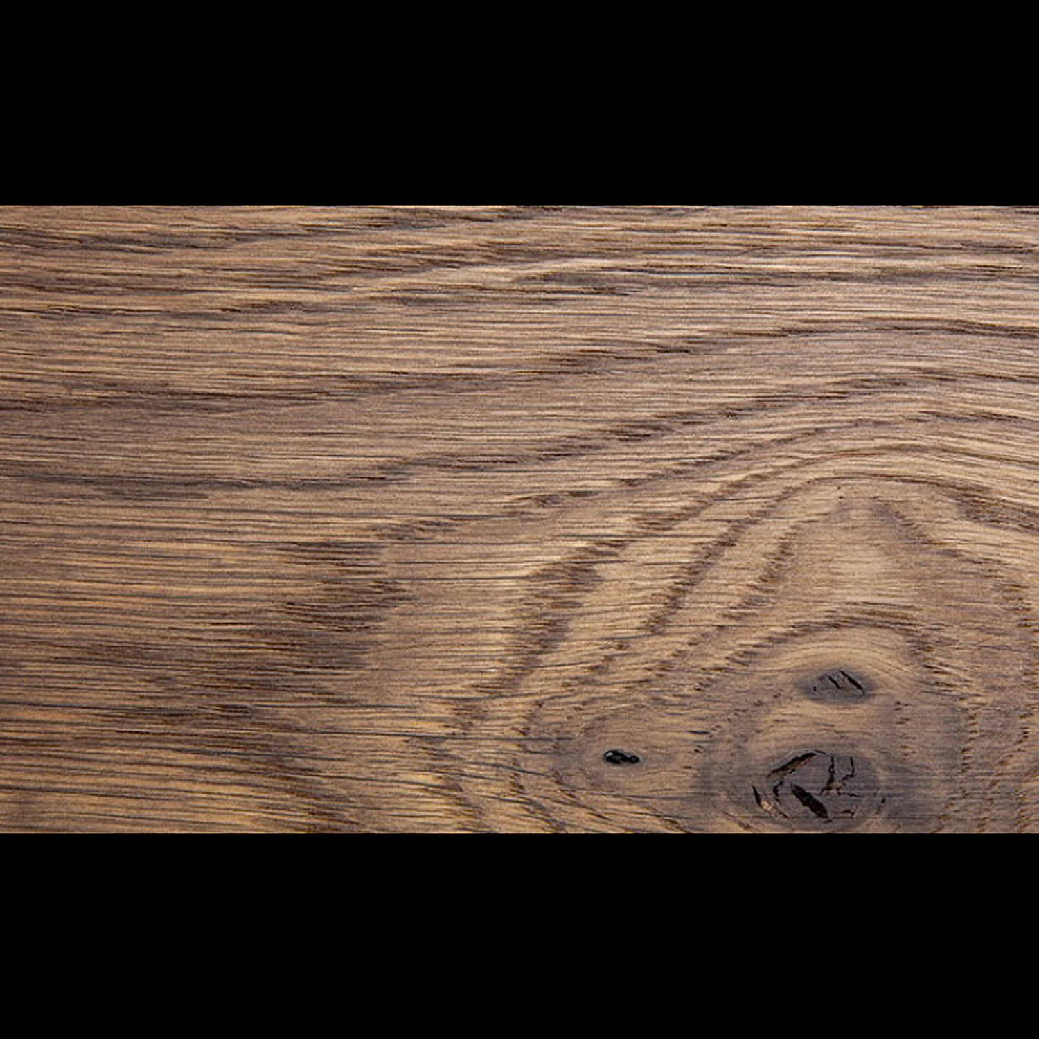 janua | bc 10 basket console table | smoked oak + black base - Image 9