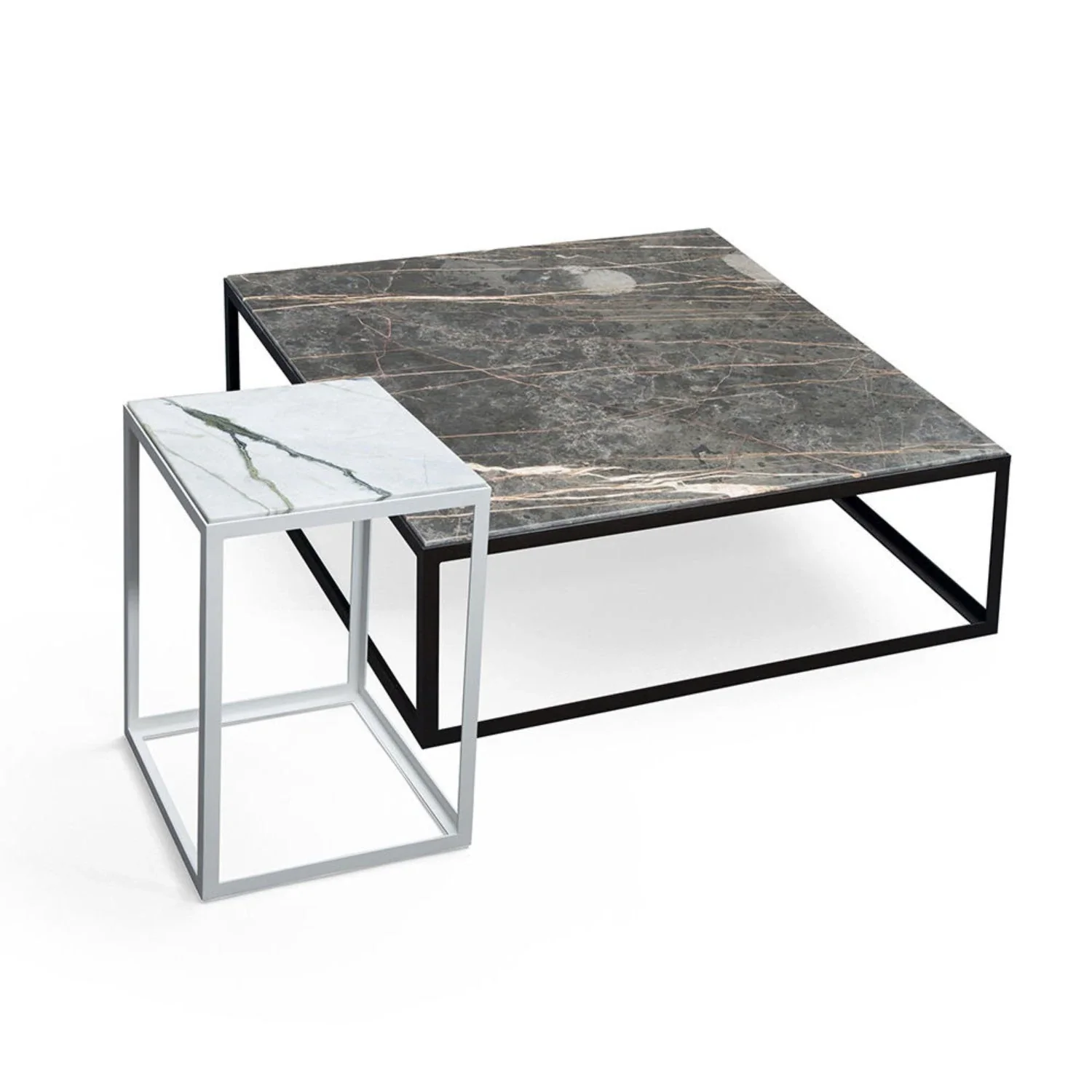 janua | sc 54 coffee table | black + gold limestone - Image 11