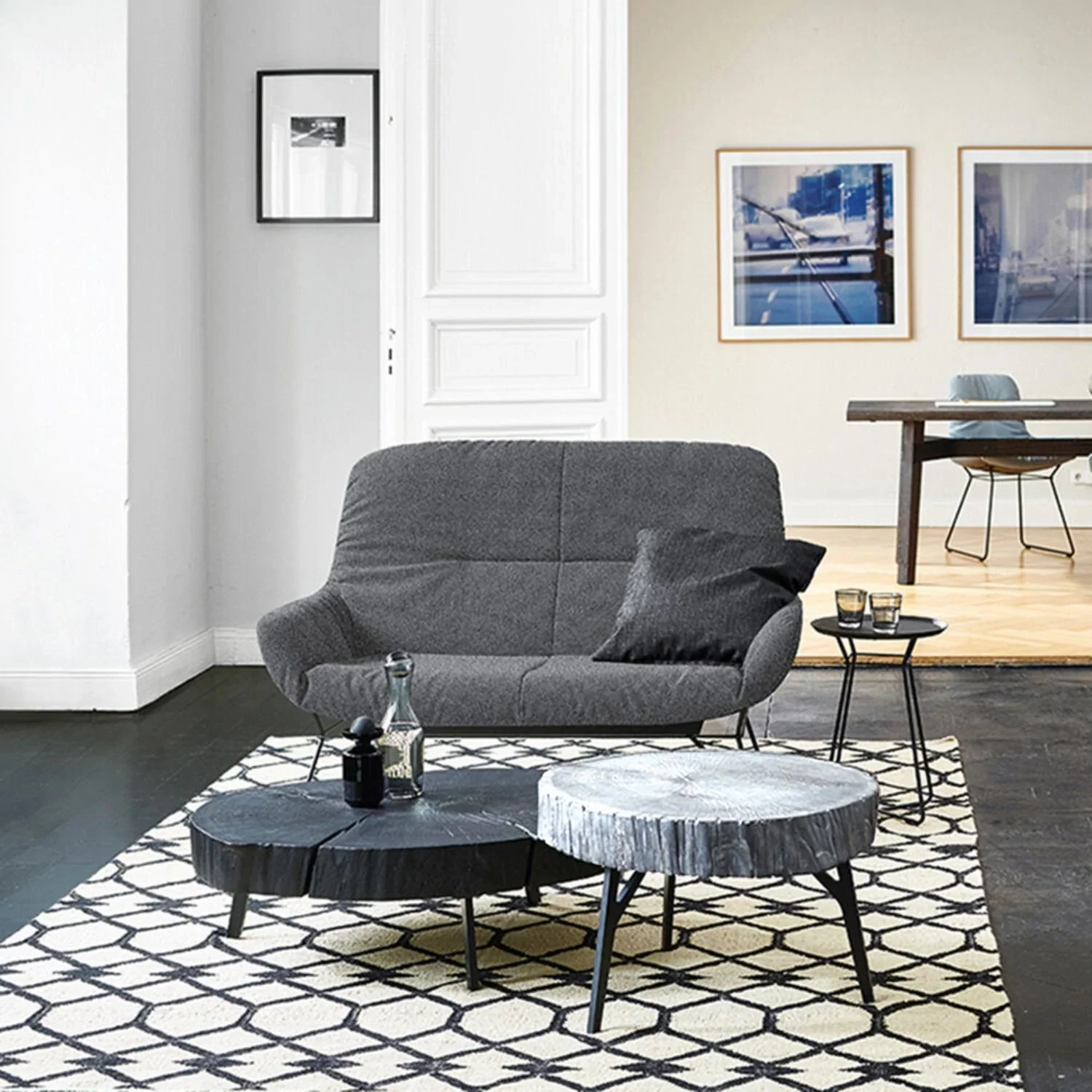 janua | bc 05 stomp table | 40-50cm | silver - Image 2