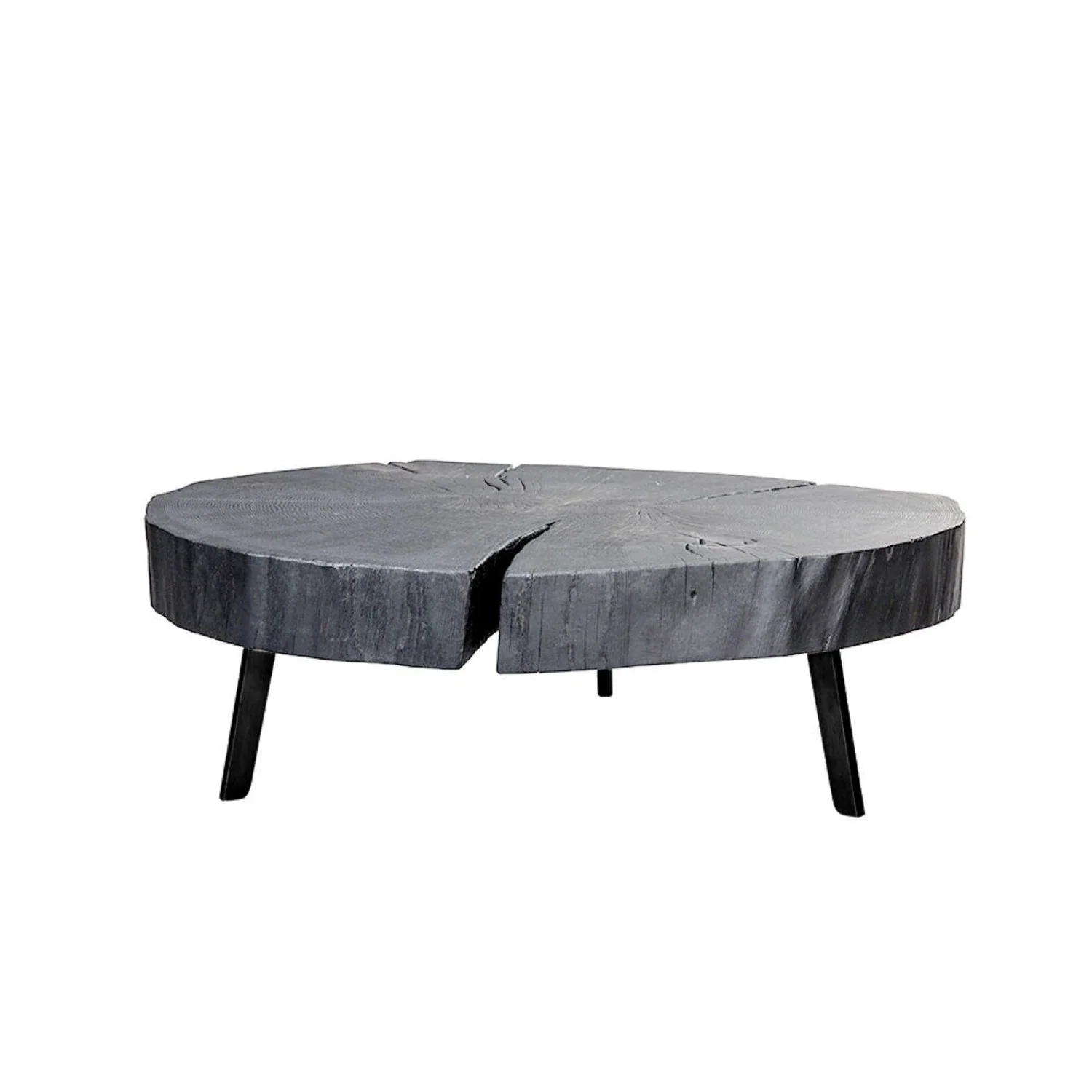 janua | bc 05 stomp table | 80-90cm | charburned limed oak shade grey - Image 5