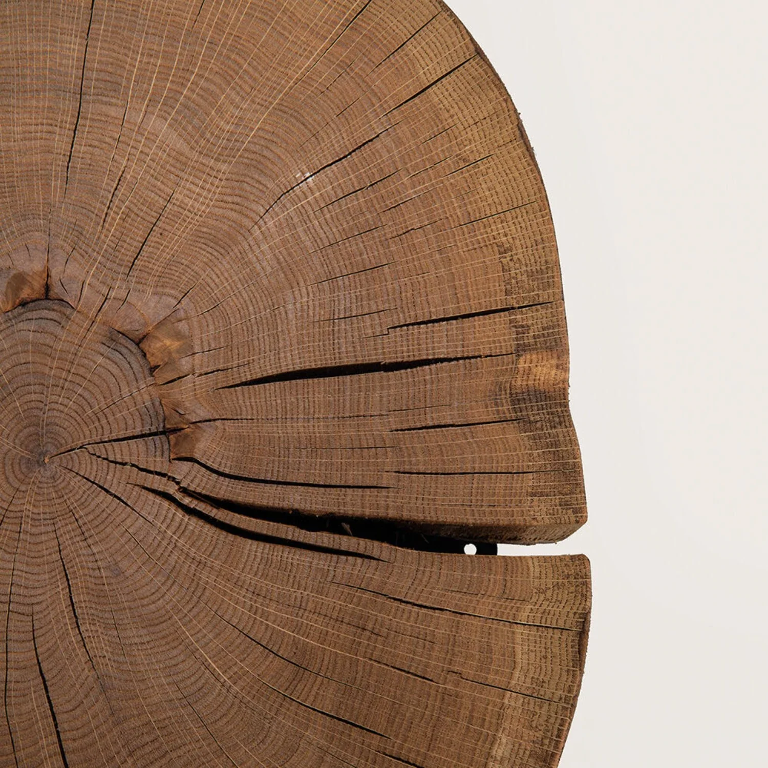 janua | bc 05 stomp table | 80-90cm | natural oak raw - Image 14