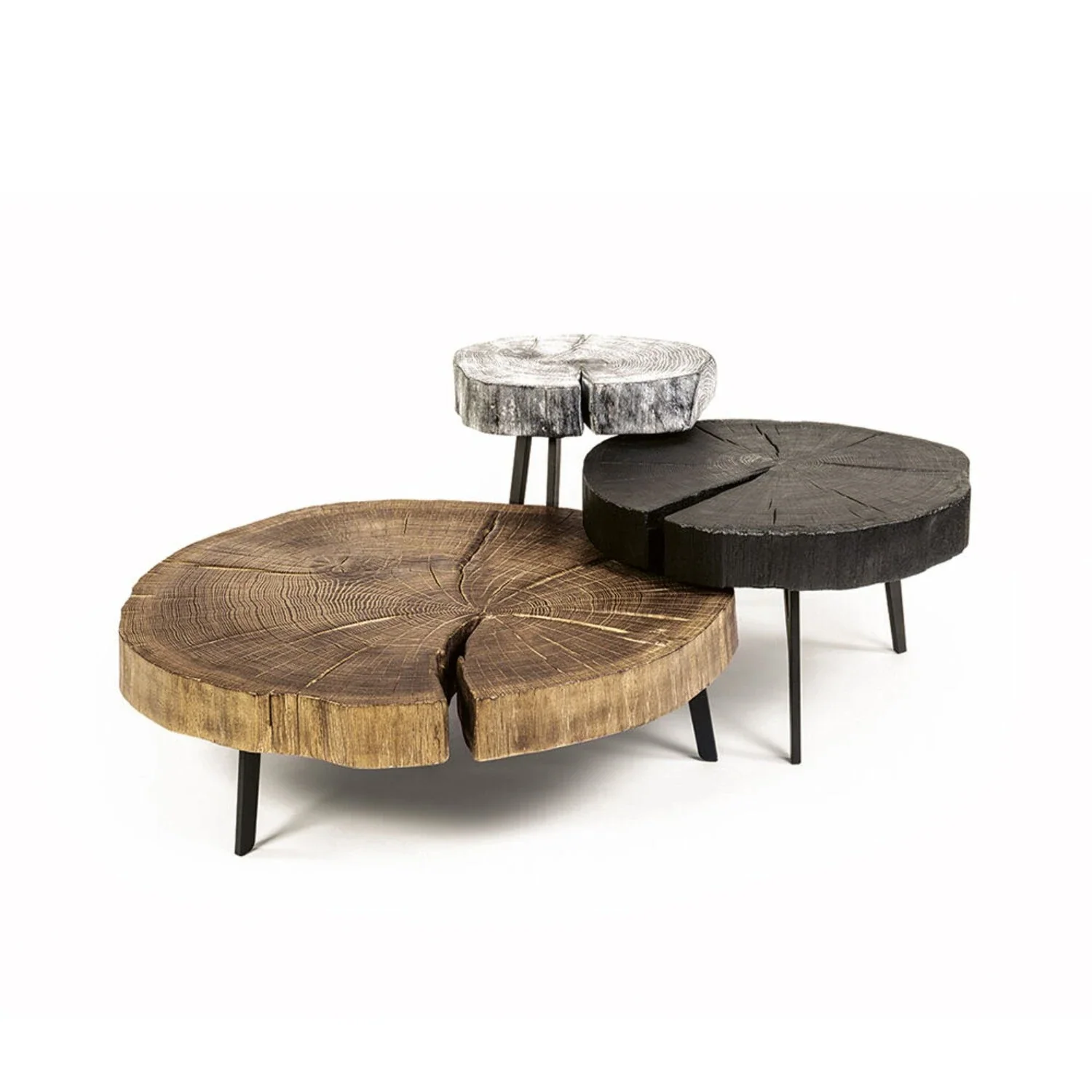 janua | bc 05 stomp table | 80-90cm | natural oak raw - Image 8