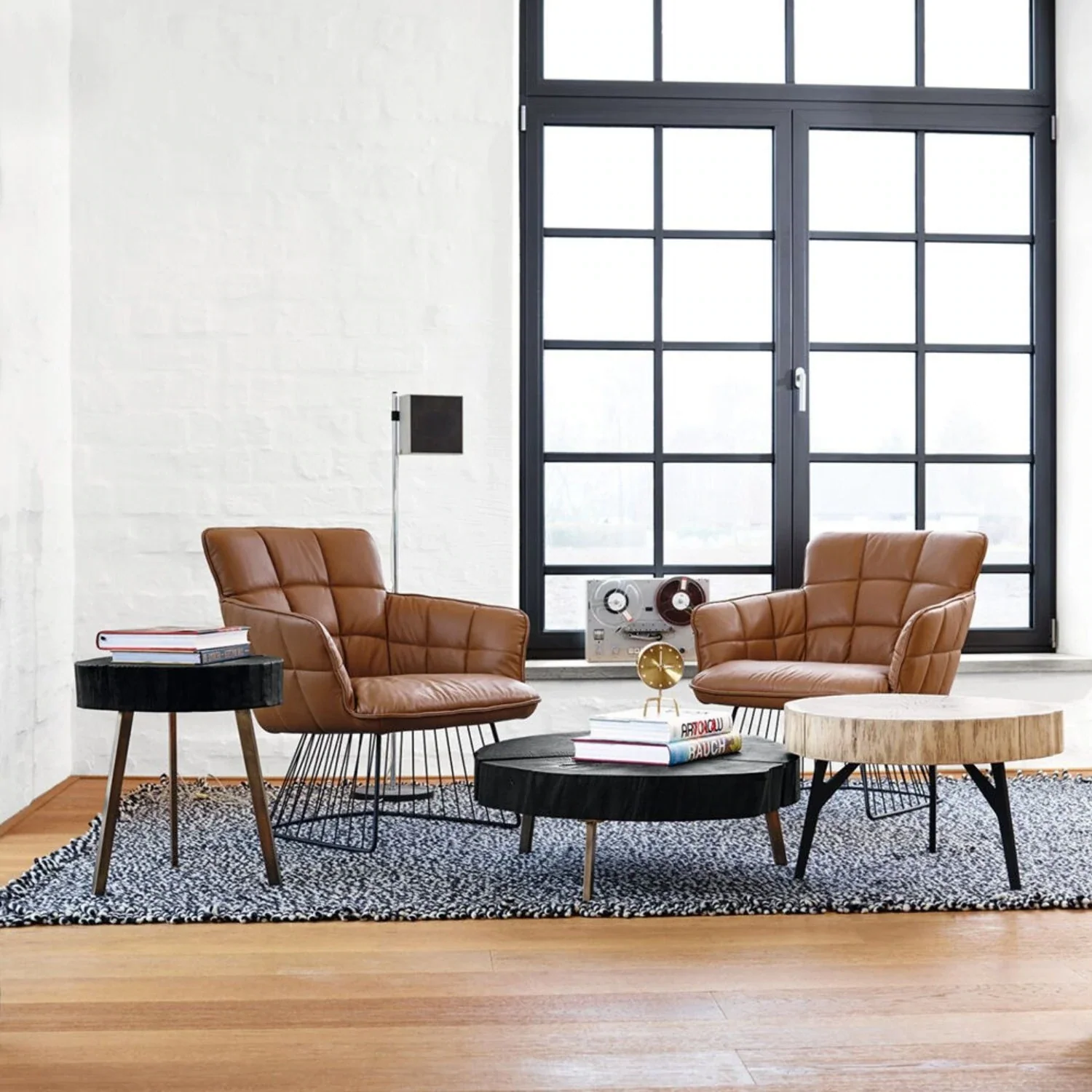 janua | bc 05 stomp table | 80-90cm | natural oak raw - Image 9