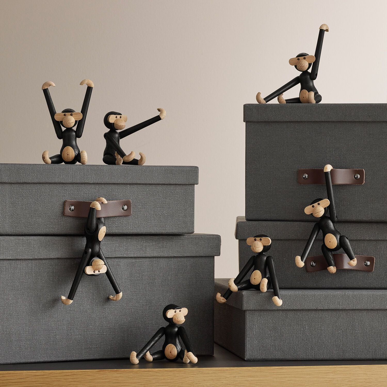 kay bojesen | monkey mini | dark stained oak - Image 11