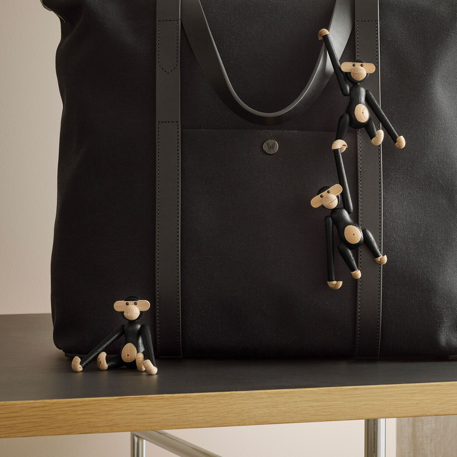 kay bojesen | monkey mini | dark stained oak - Image 8