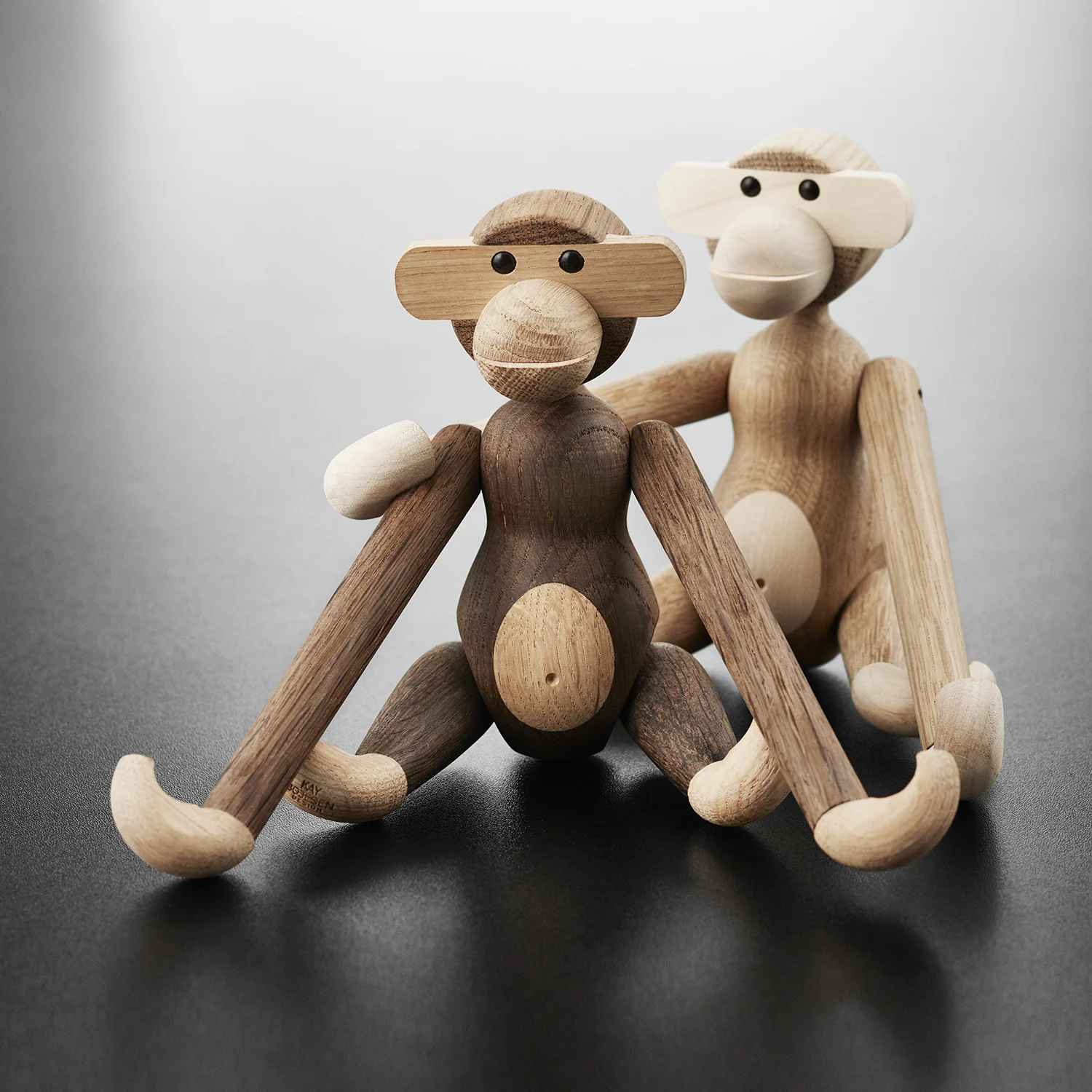 kay bojesen | monkey small | oak + maple - Image 5