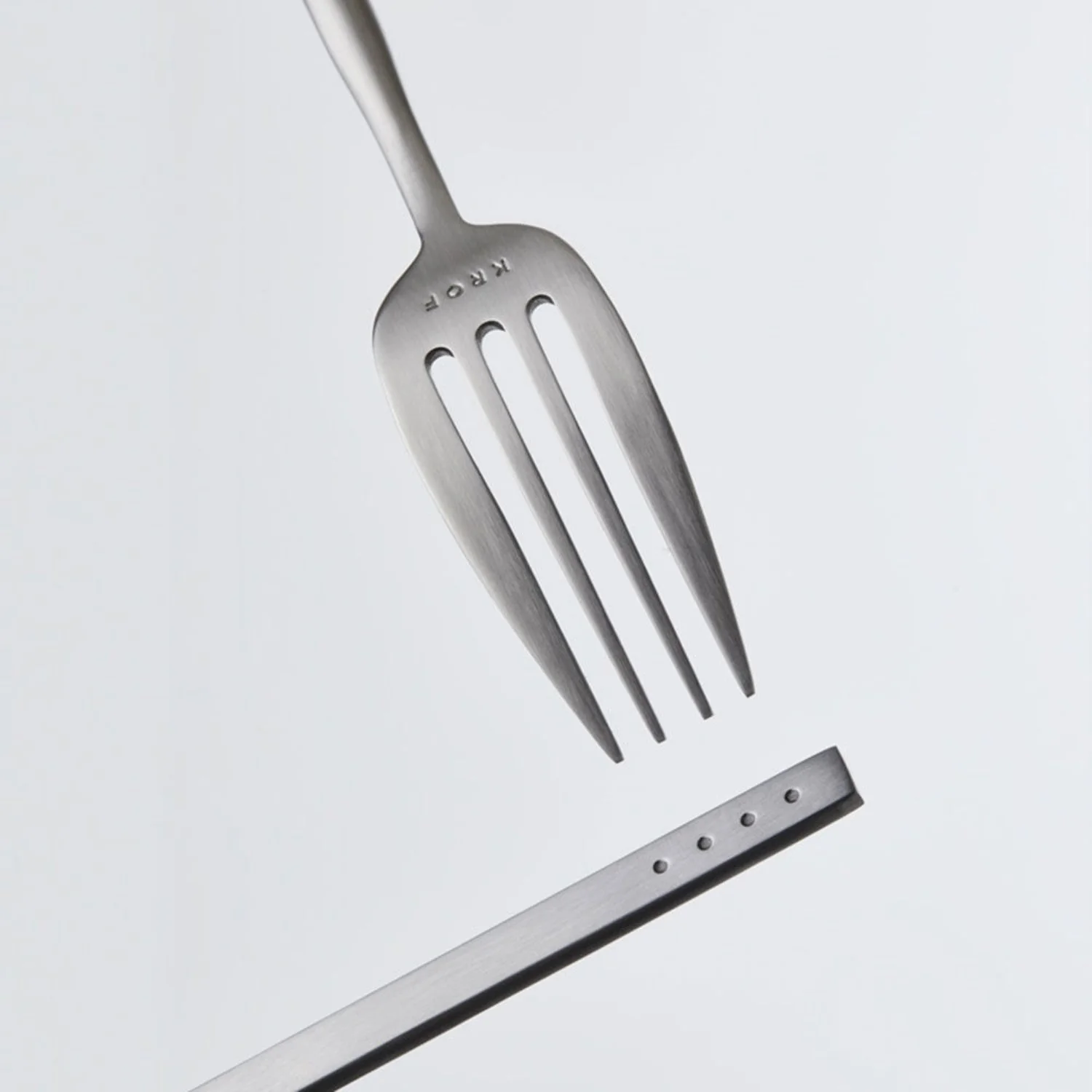 krof | collection no.1 | 24 piece cutlery set | brushed silver - Image 5