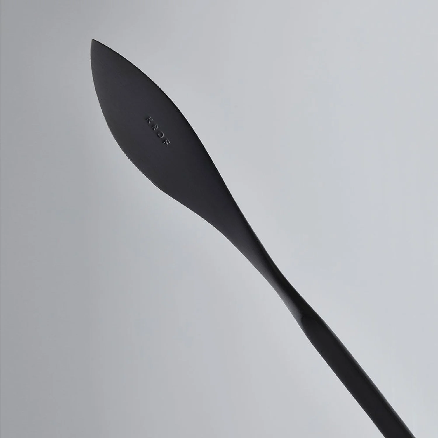 krof | collection no.1 | 24 piece cutlery set | matte black - Image 4