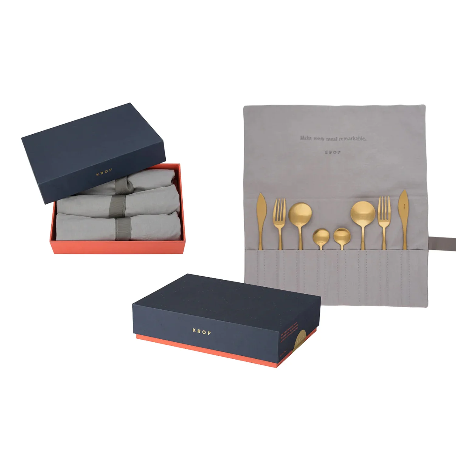 krof | collection no.1 | 24 piece cutlery set | polished silver - Image 8