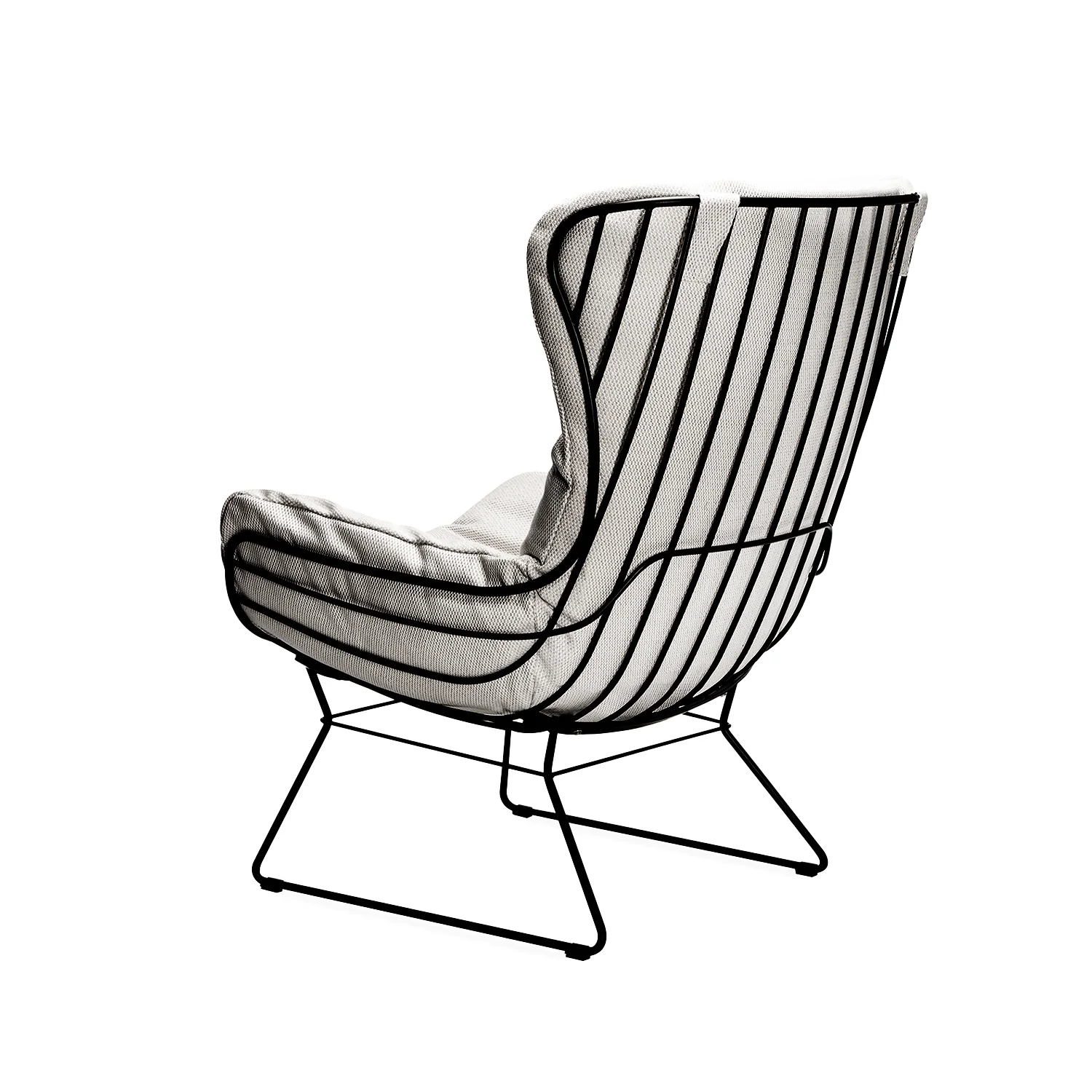 freifrau | leyasol outdoor wingback chair | lopi ash + black frame - Image 3