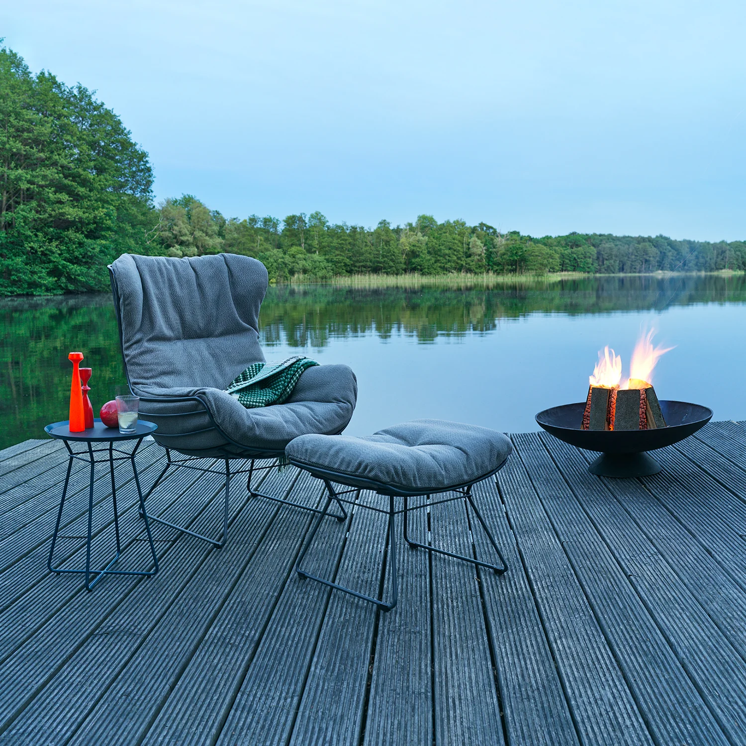 freifrau | leyasol outdoor wingback chair | lopi ash + black frame - Image 7