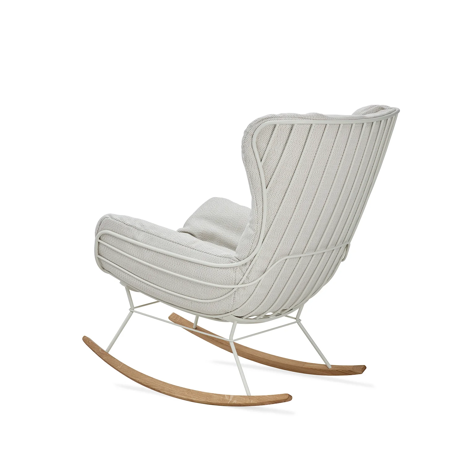 freifrau | leyasol outdoor wingback rocking chair | lopi beldi + grey white frame - Image 2