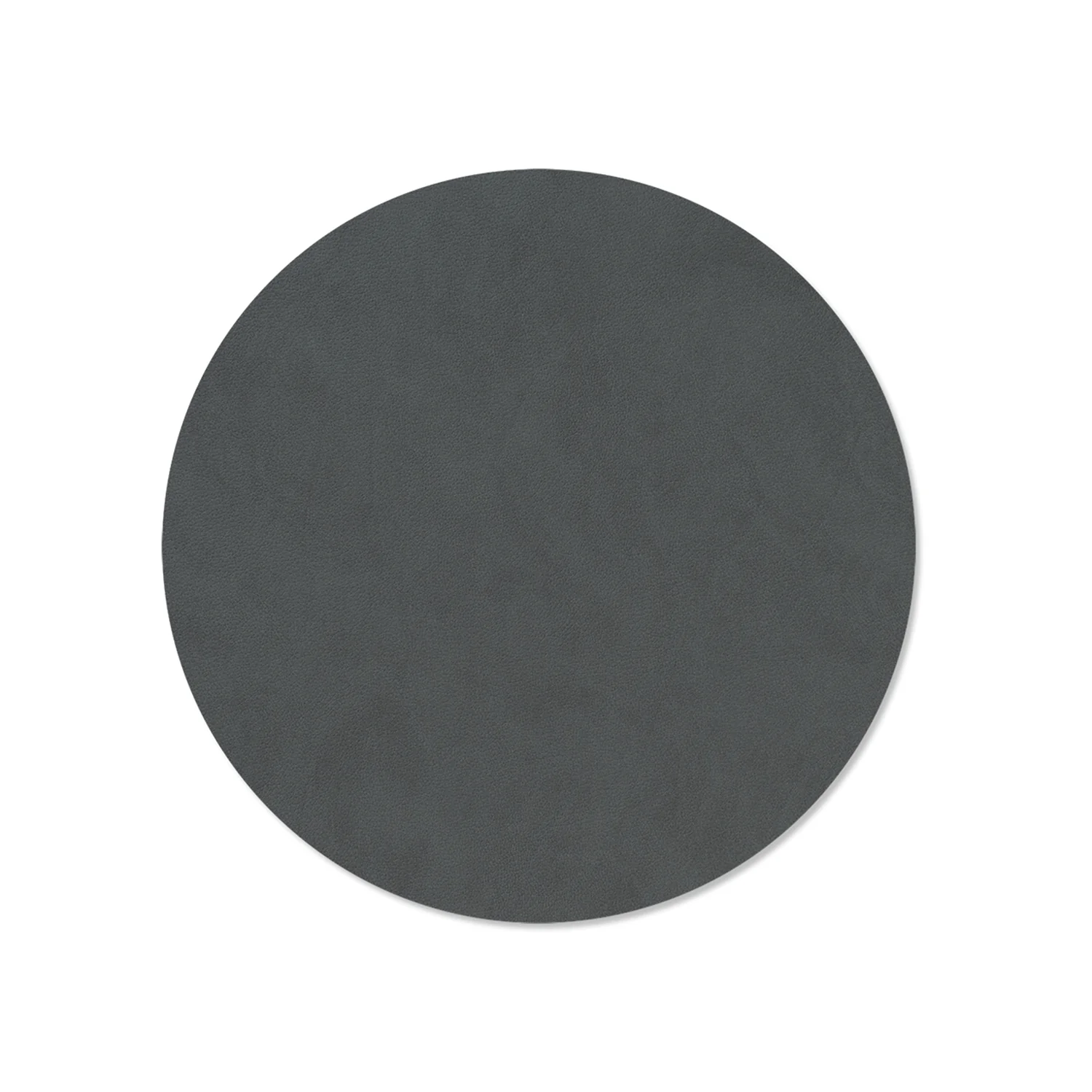 lind dna | table mat | circle medium | nupo anthracite